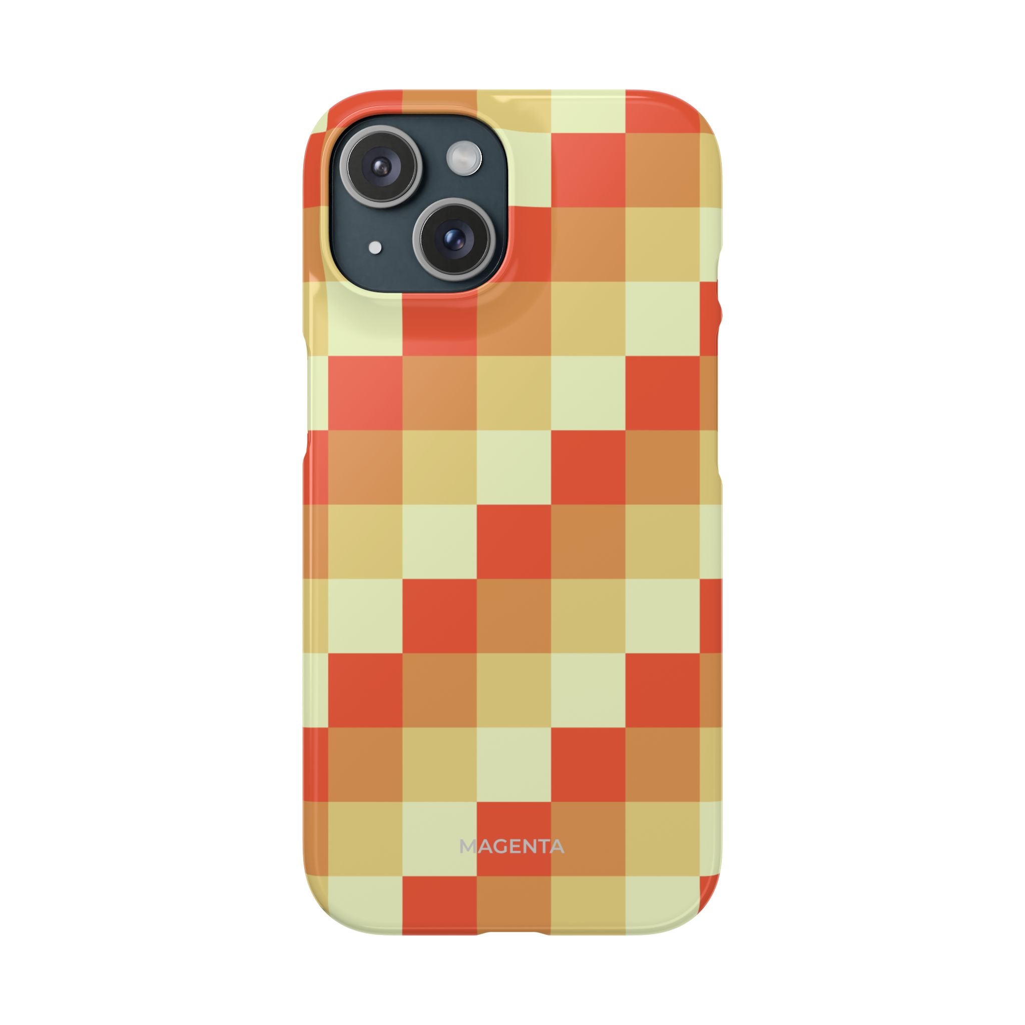 Pixelated Sunset Snap Case