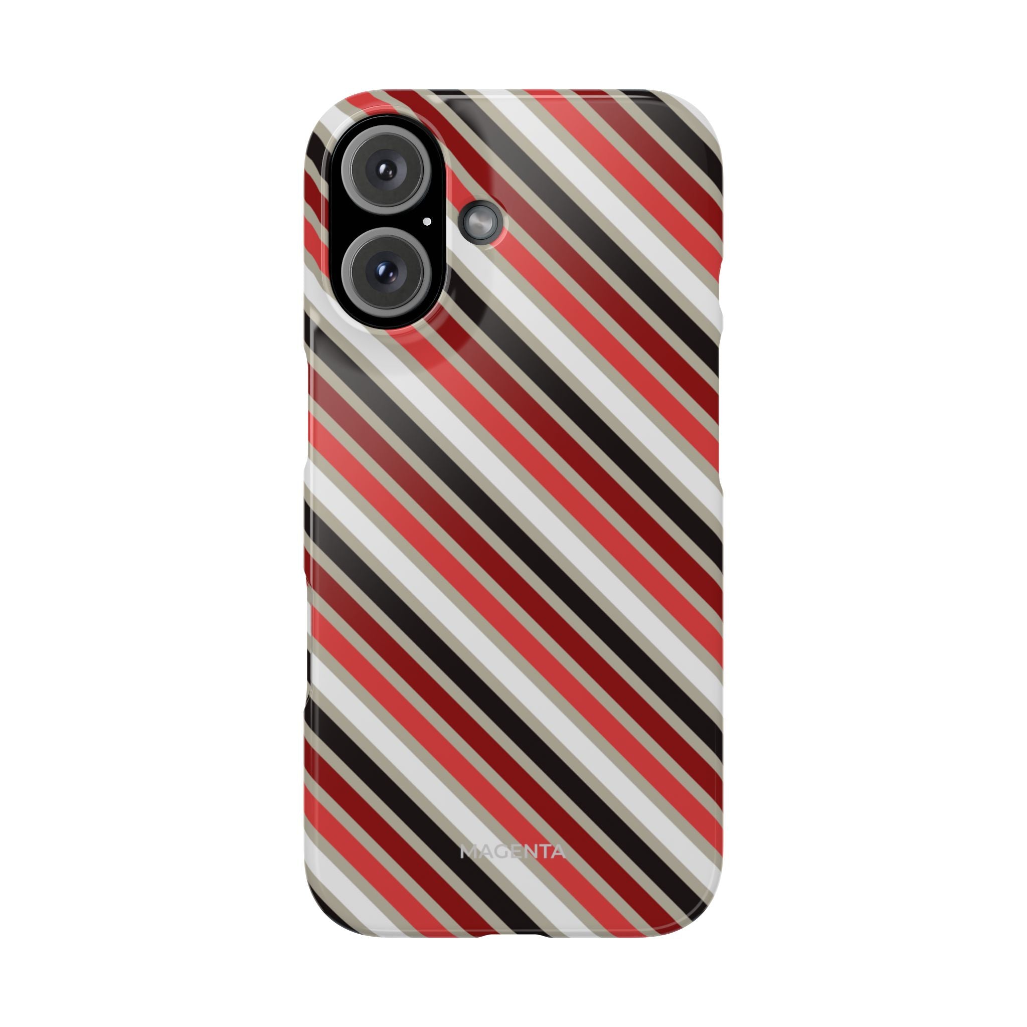 Red & Black Rhythm Snap Case