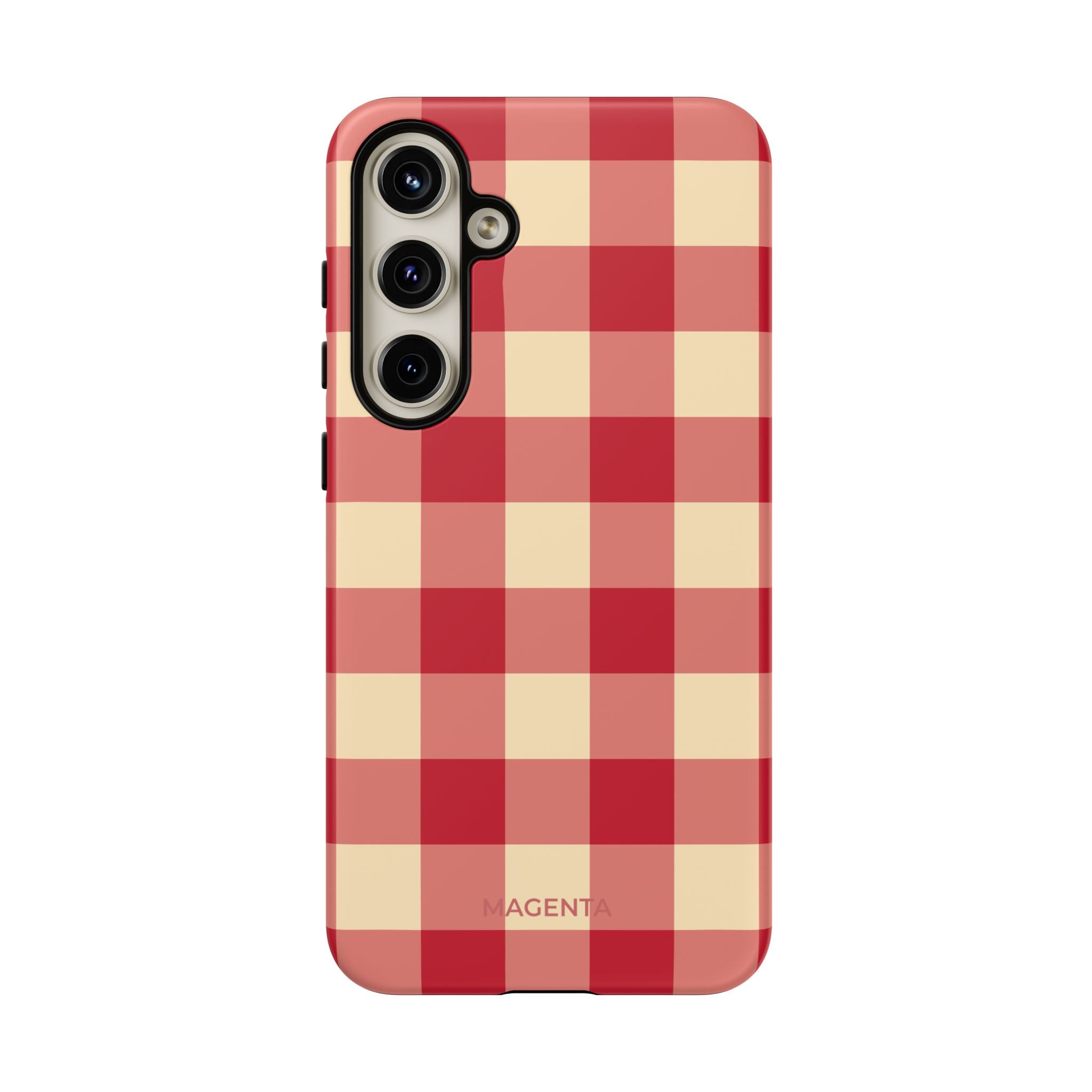 Red and Cream Checker