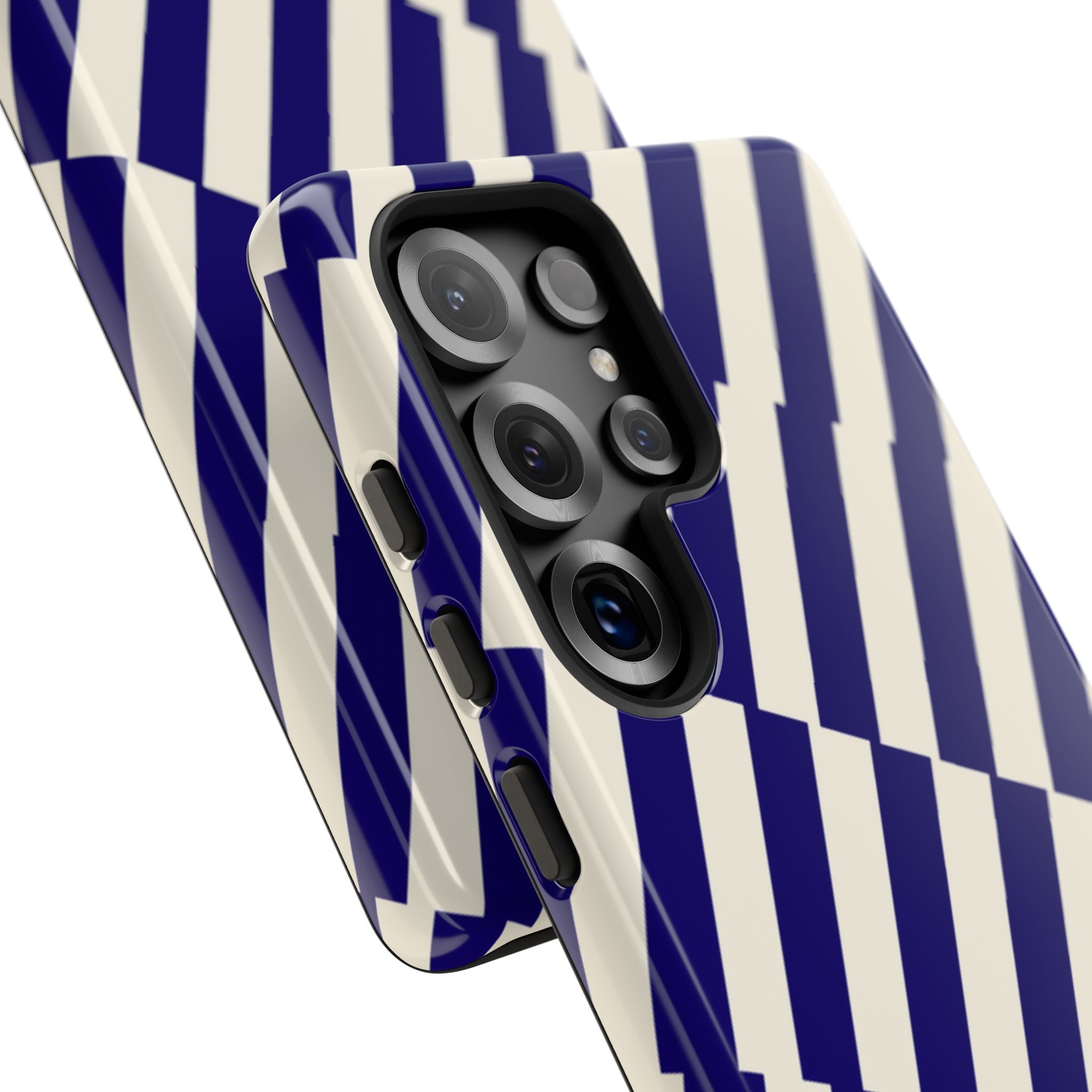 Deep Blue Crosswalk Tough Case