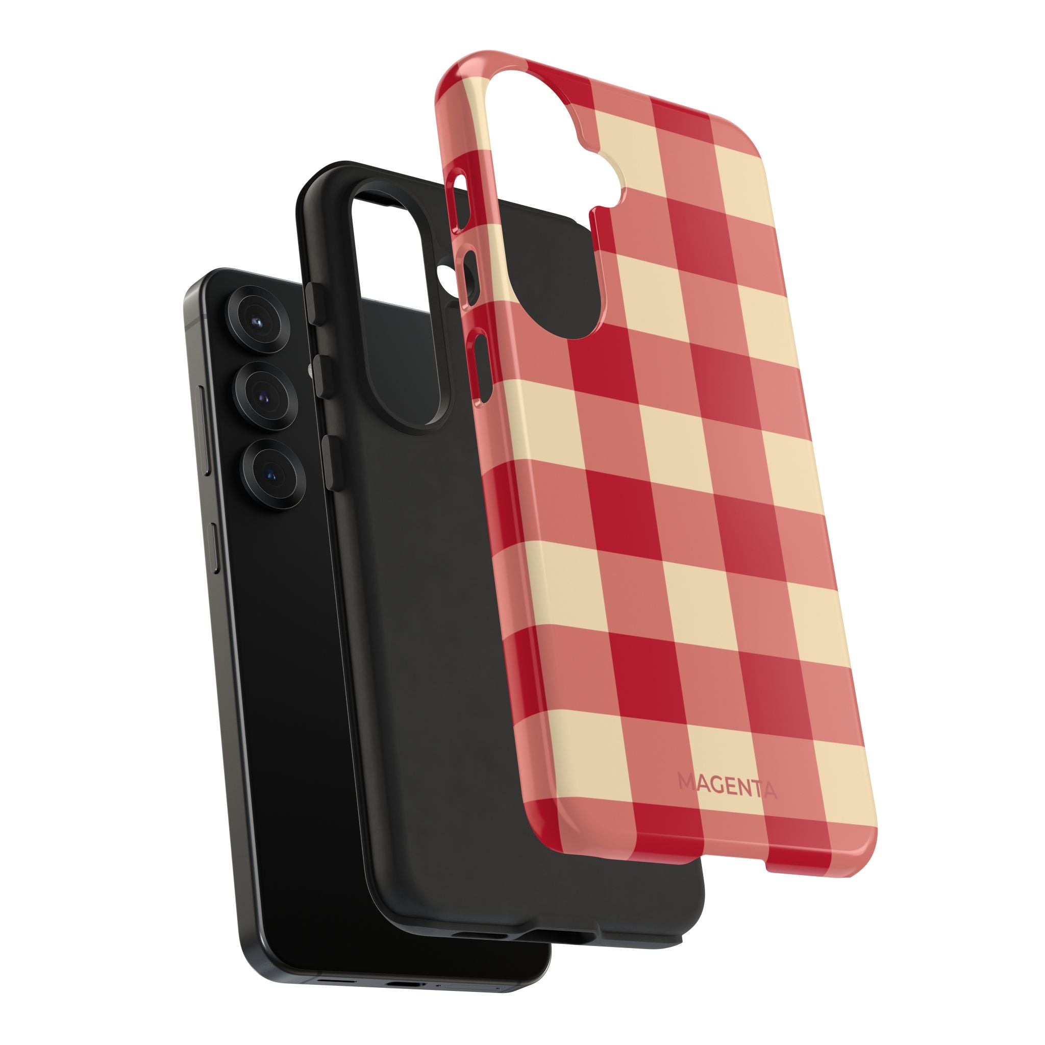 Red and Cream Checker