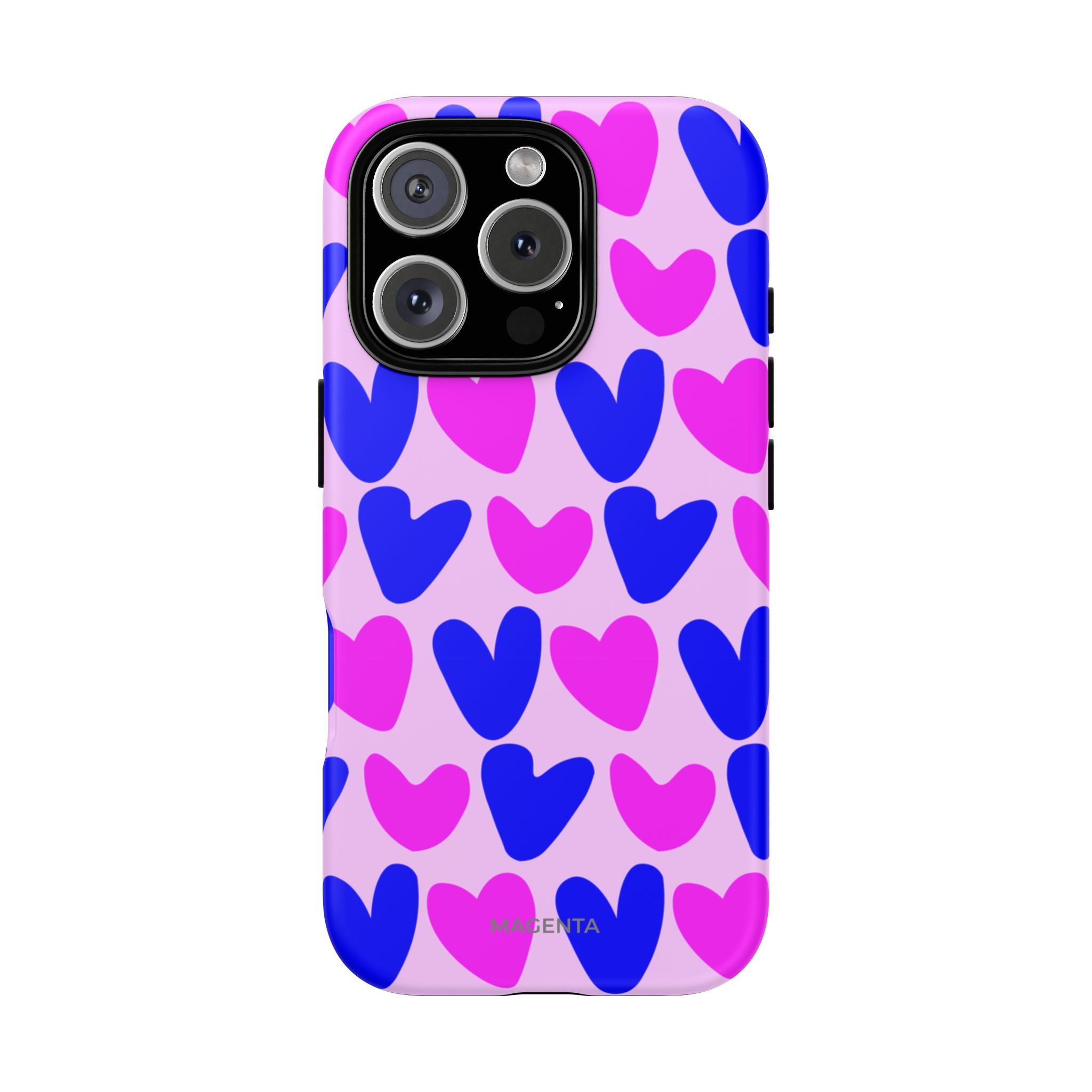 Neon Pop Hearts Tough Case