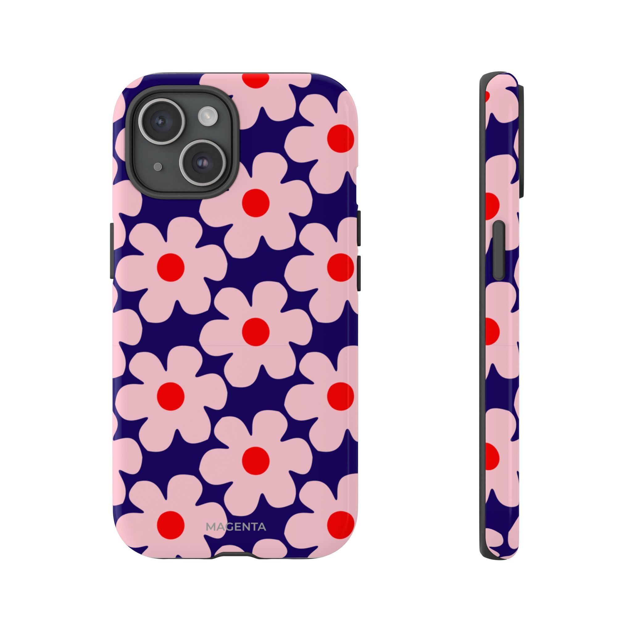 Minimal Pale Pink Flowers Tough Case