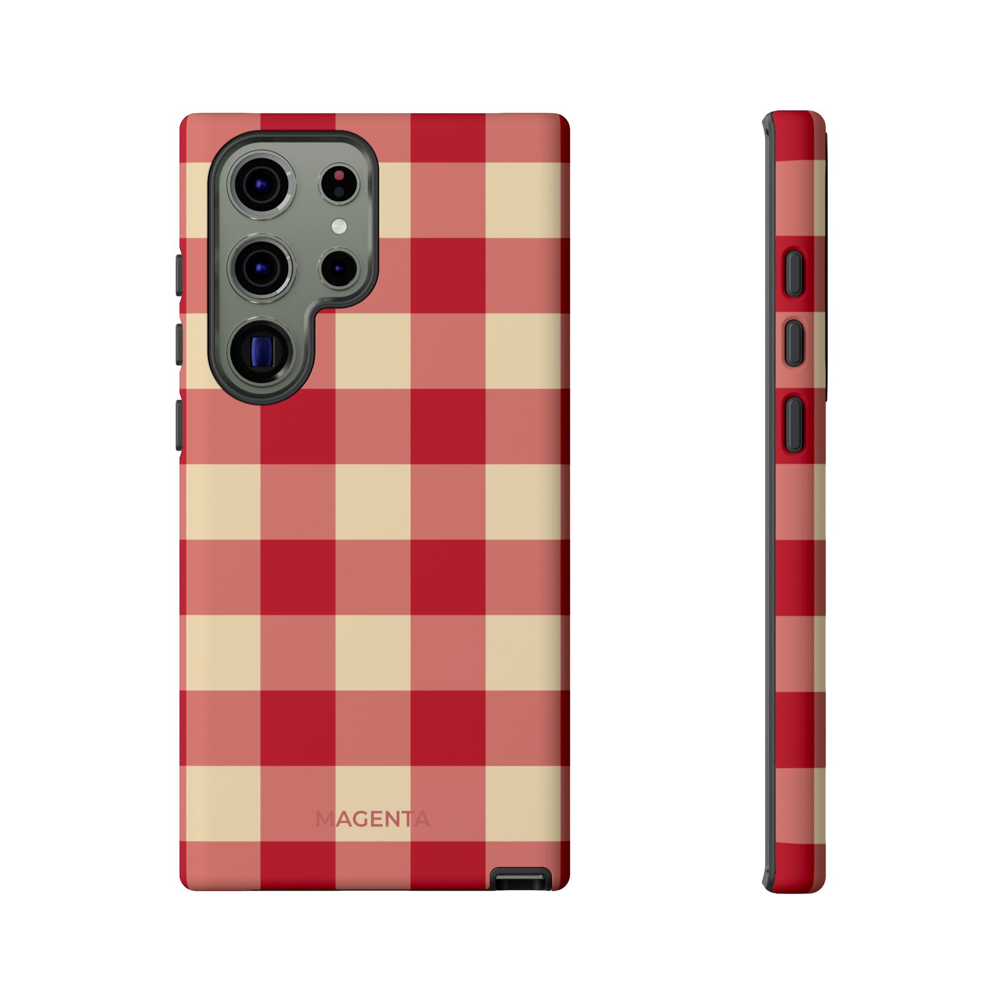Red and Cream Checker