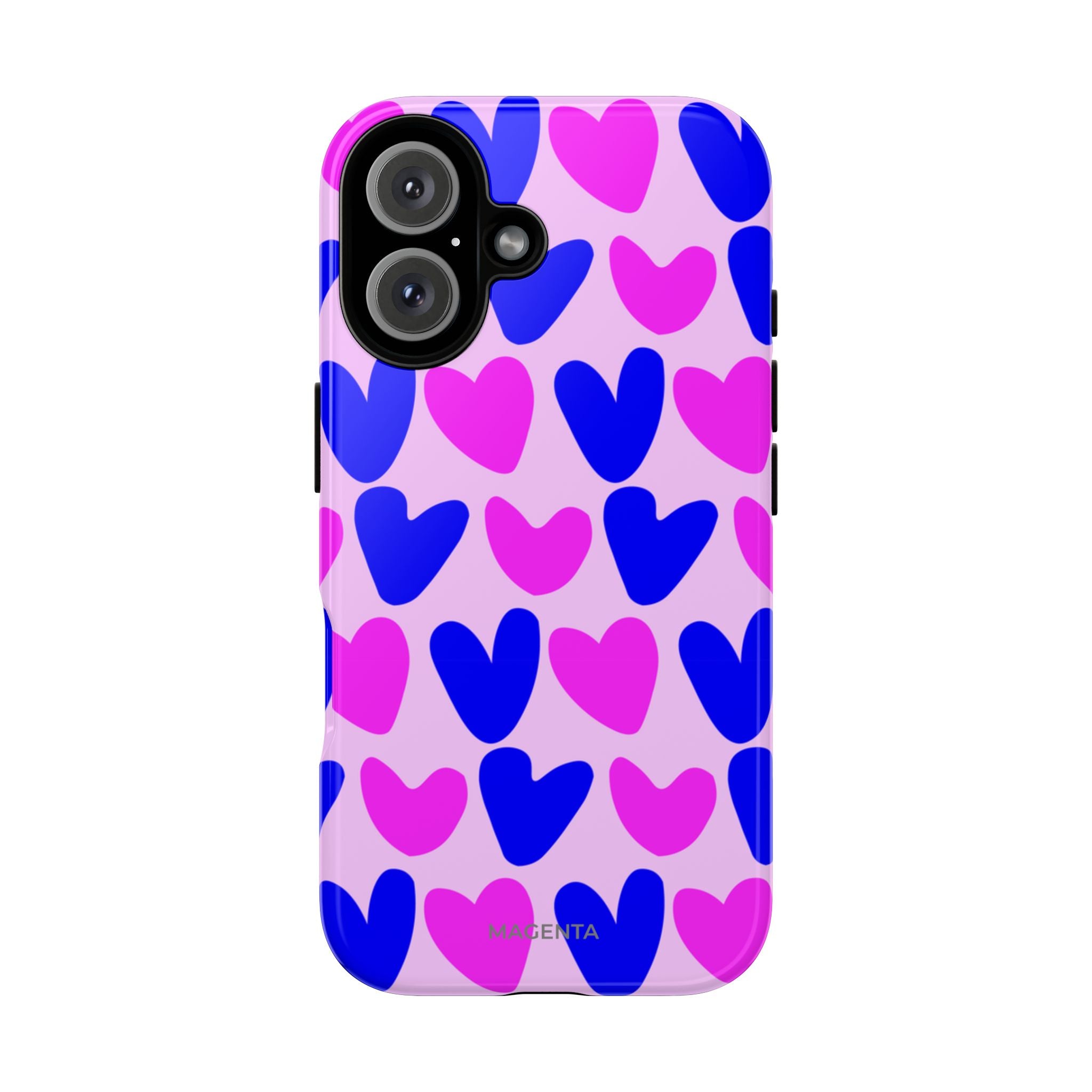Neon Pop Hearts Tough Case