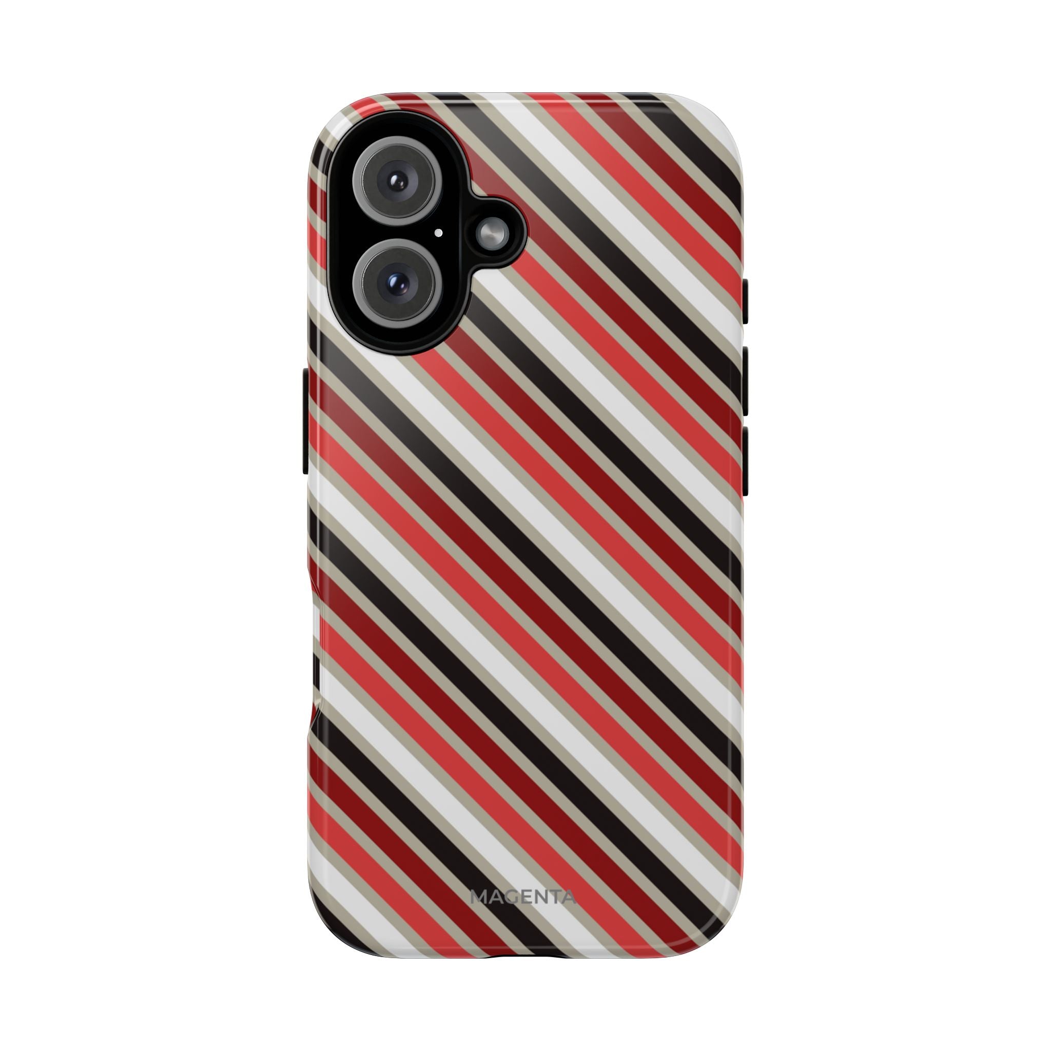 Red-Black Rhythm Tough Case