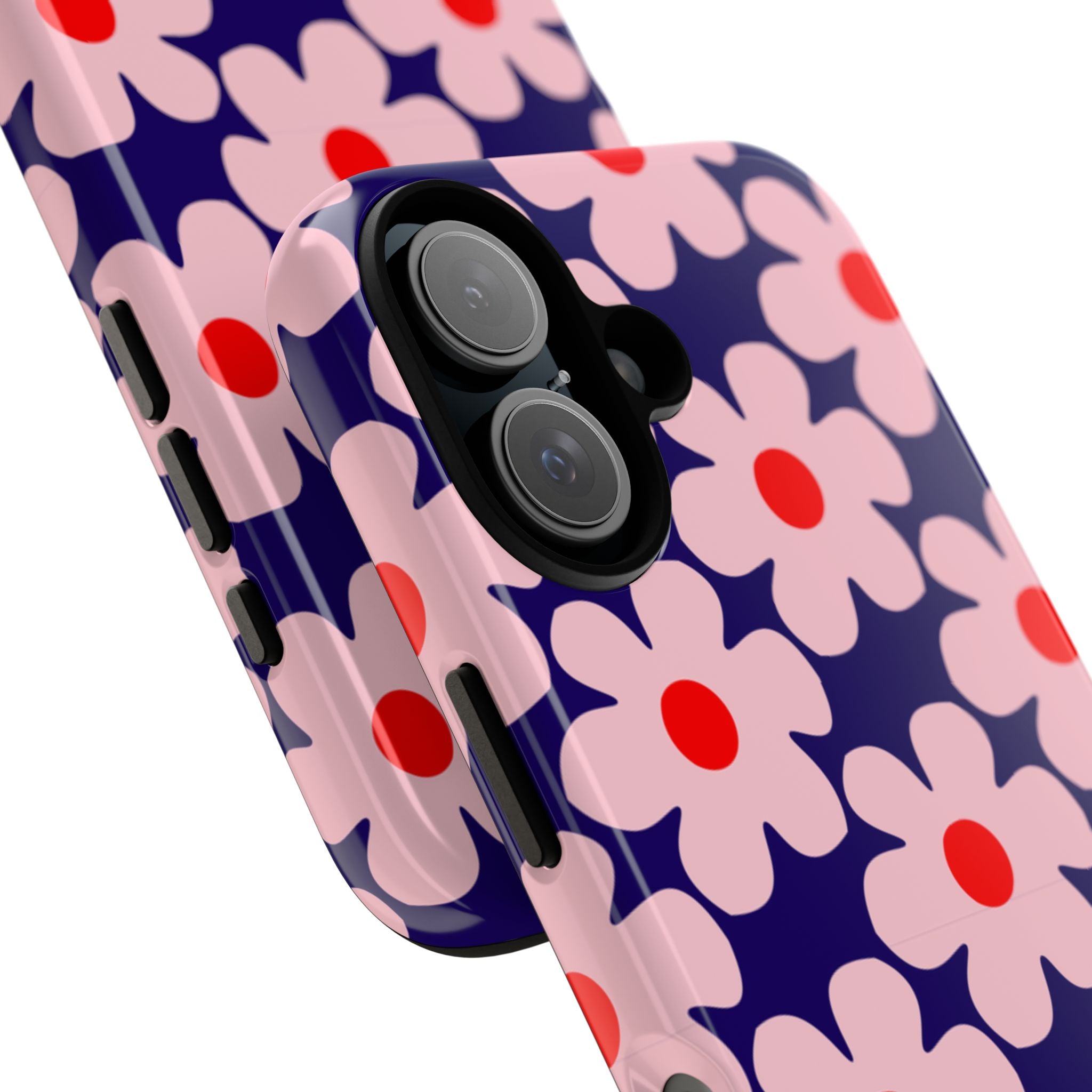 Minimal Pale Pink Flowers Tough Case