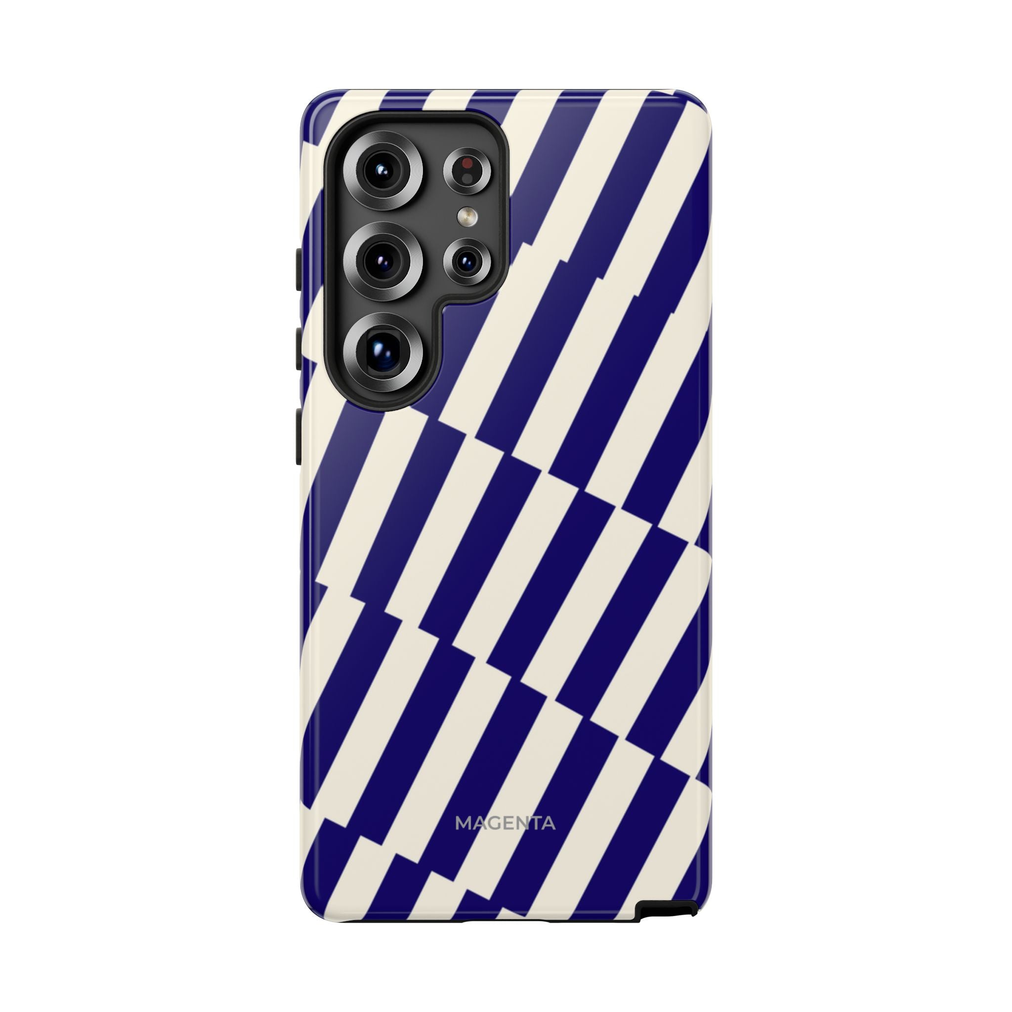 Deep Blue Crosswalk Tough Case