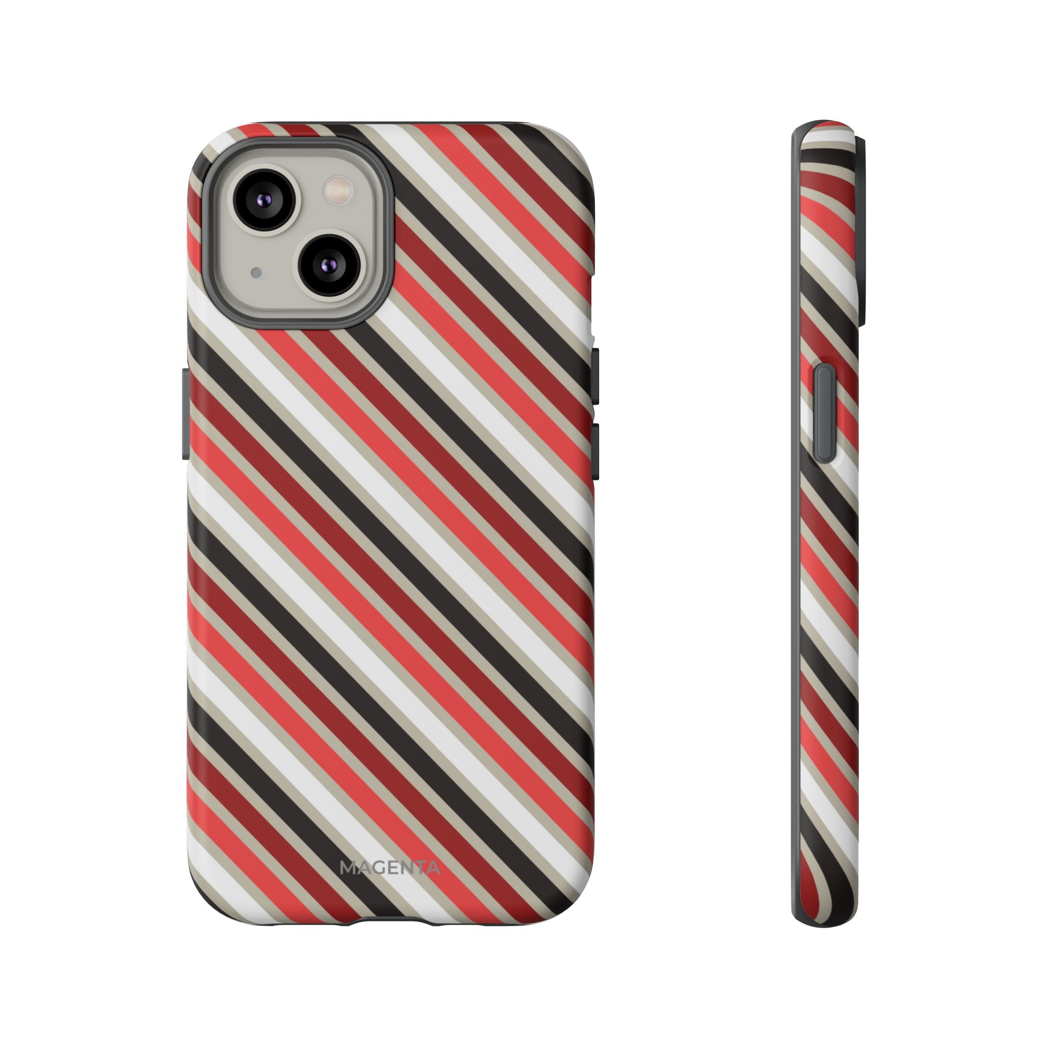 Red-Black Rhythm Tough Case