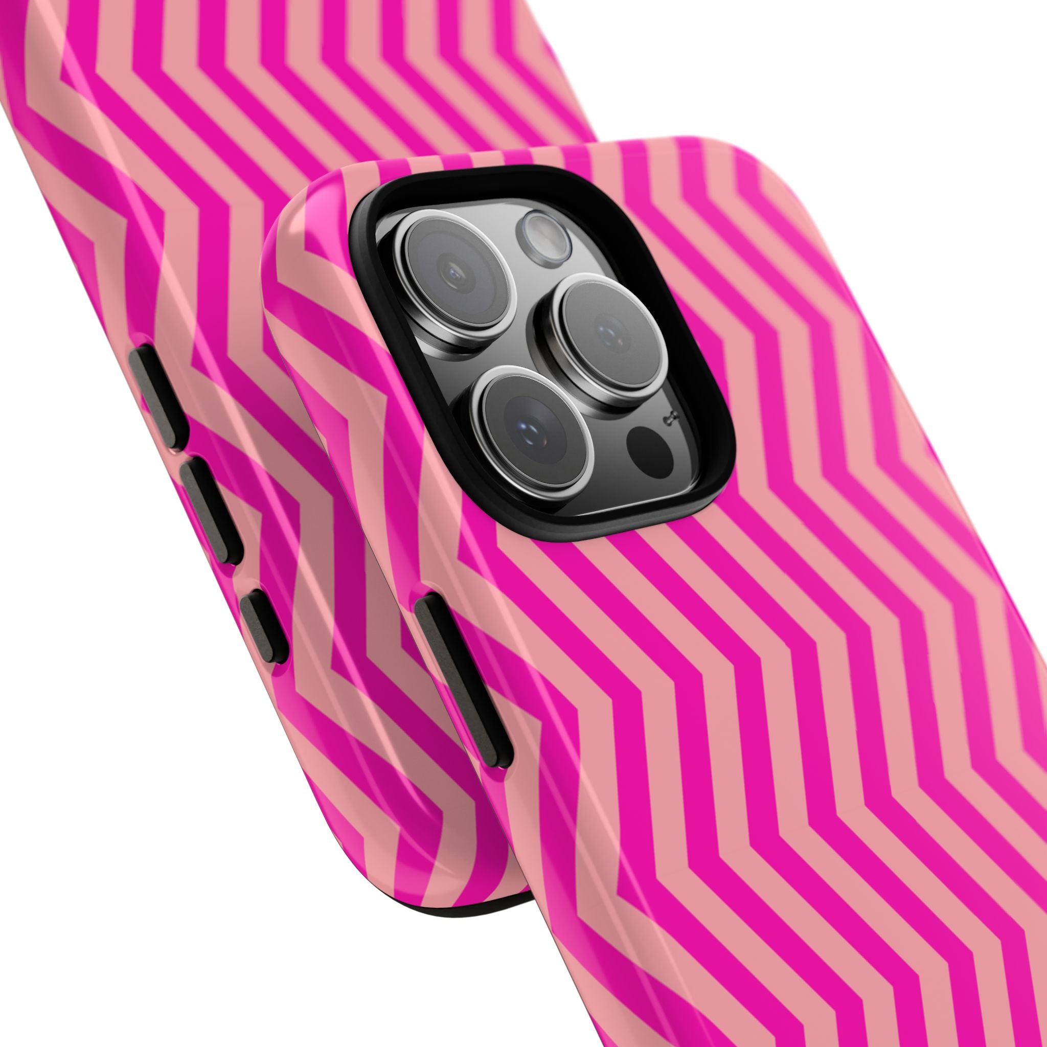 Pink Chevron Tough Case
