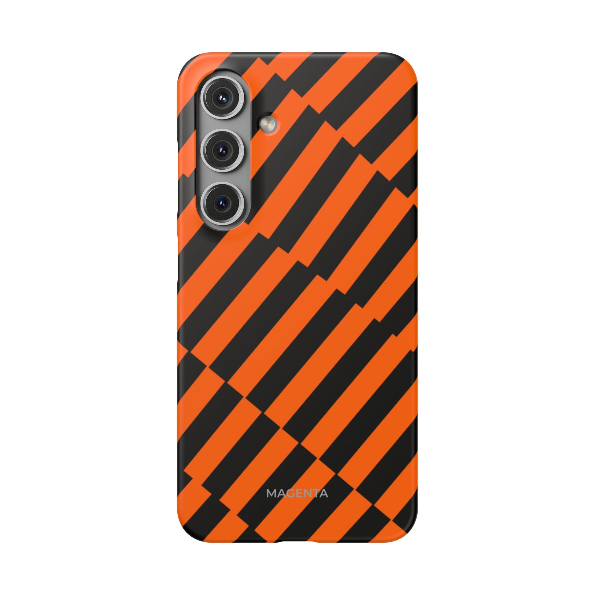 Pumpkin Stripes Snap Case