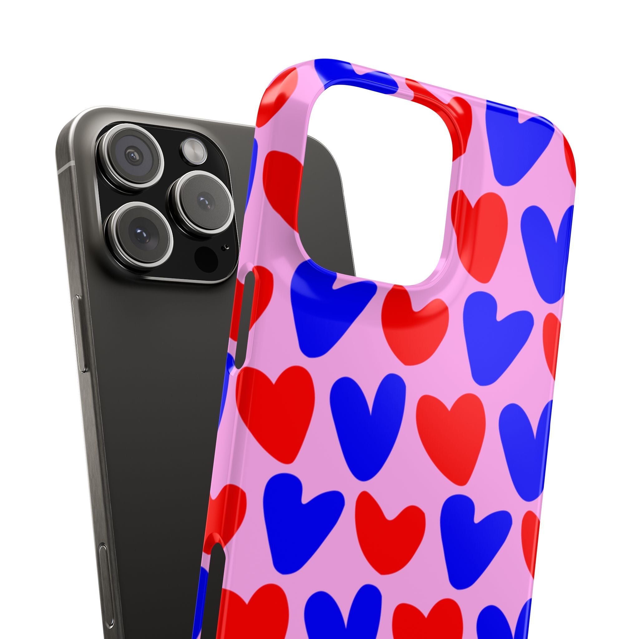 Zesty Hearts Snap Case