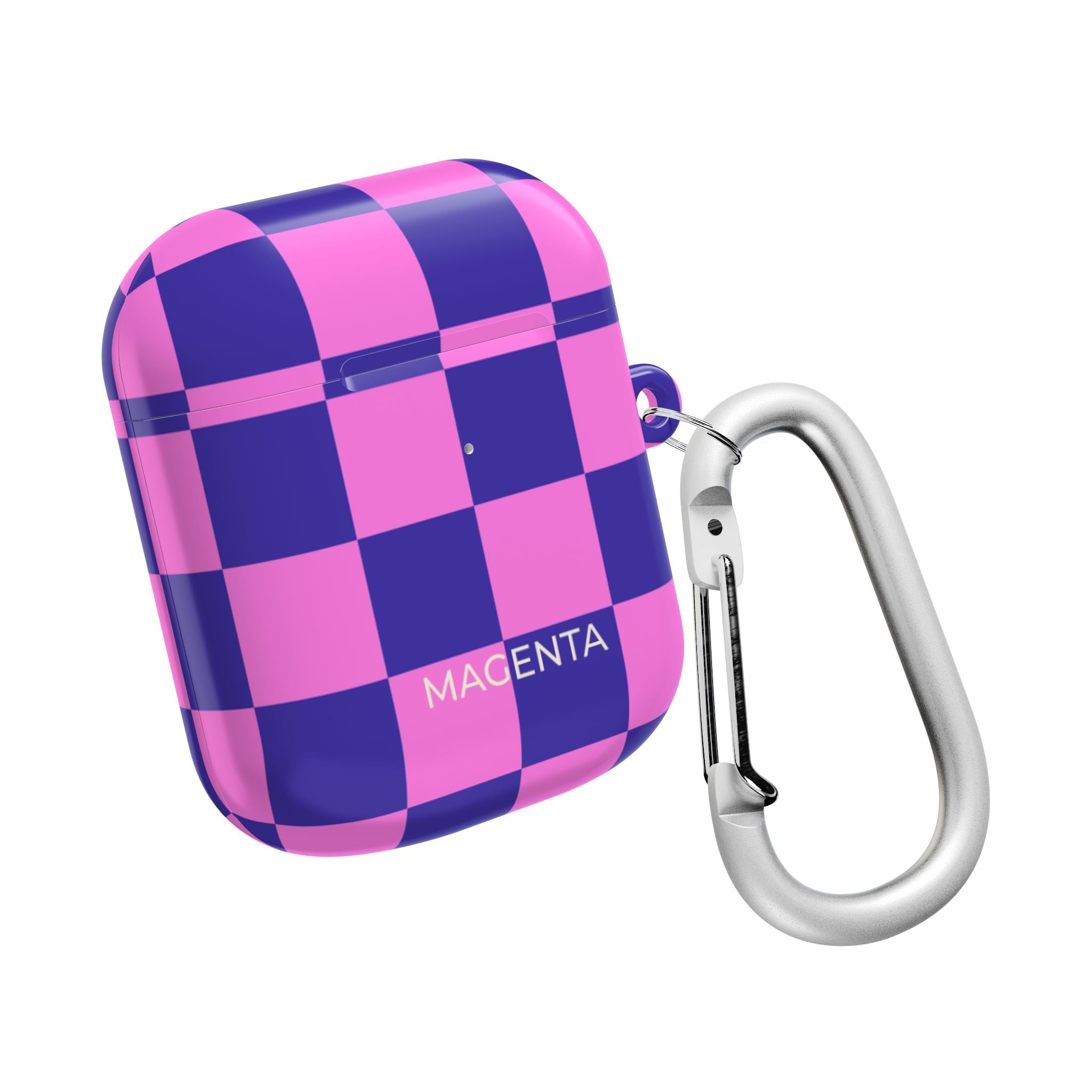 Pink & Blue Checkmate AirPods Gen 2 Case