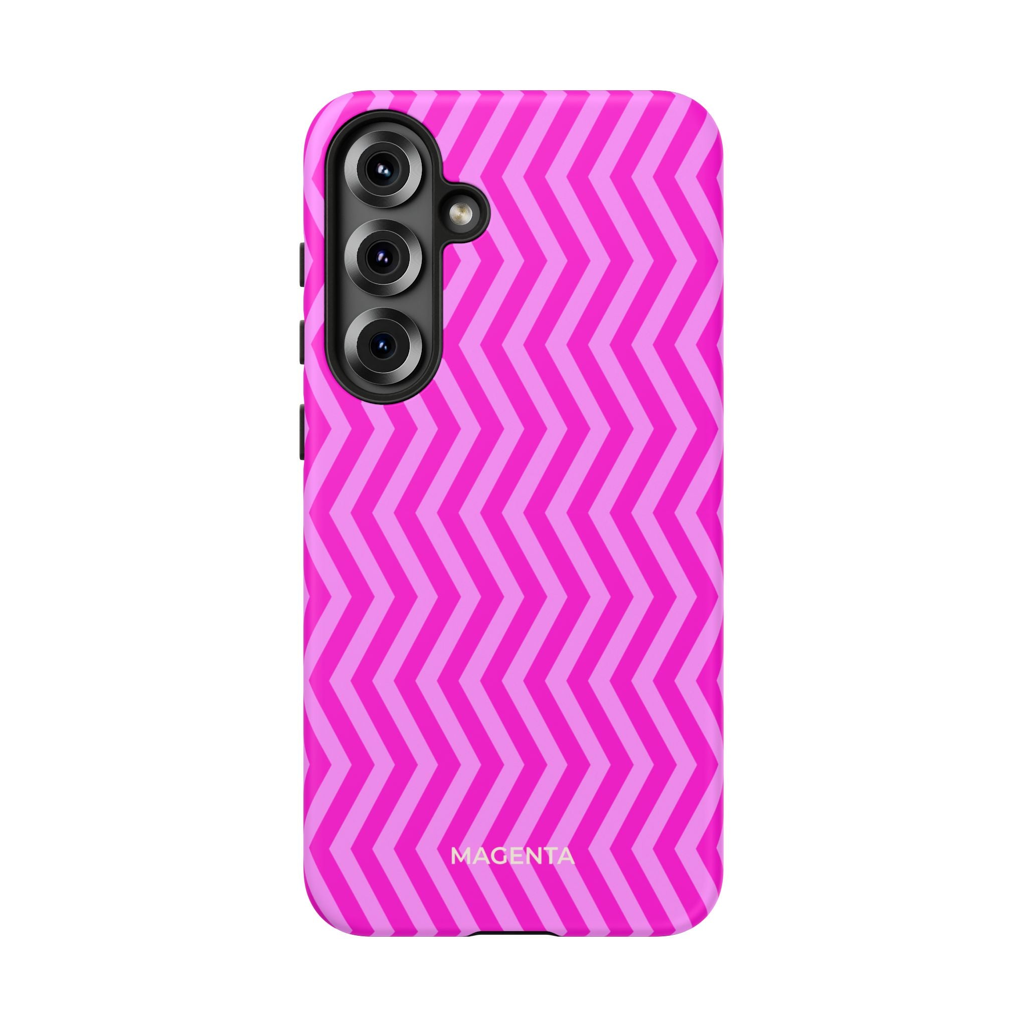 Magenta Zig Zag Tough Case