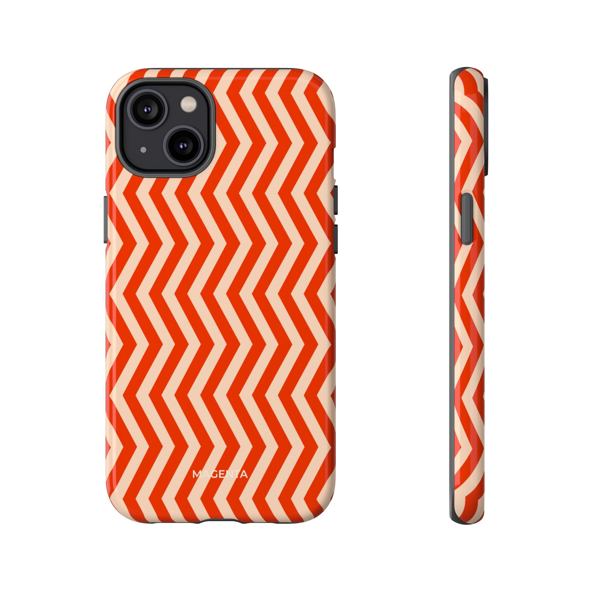 Red Chevron Tough Case