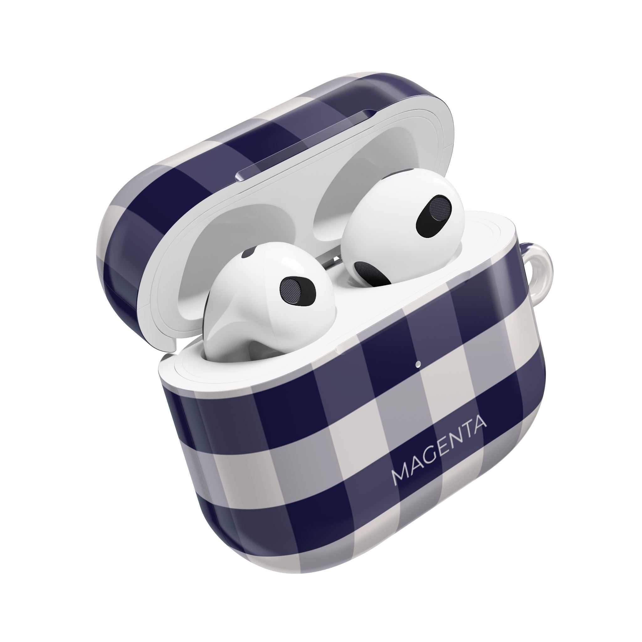 Navy Plaid AirPods Gen 3 Case