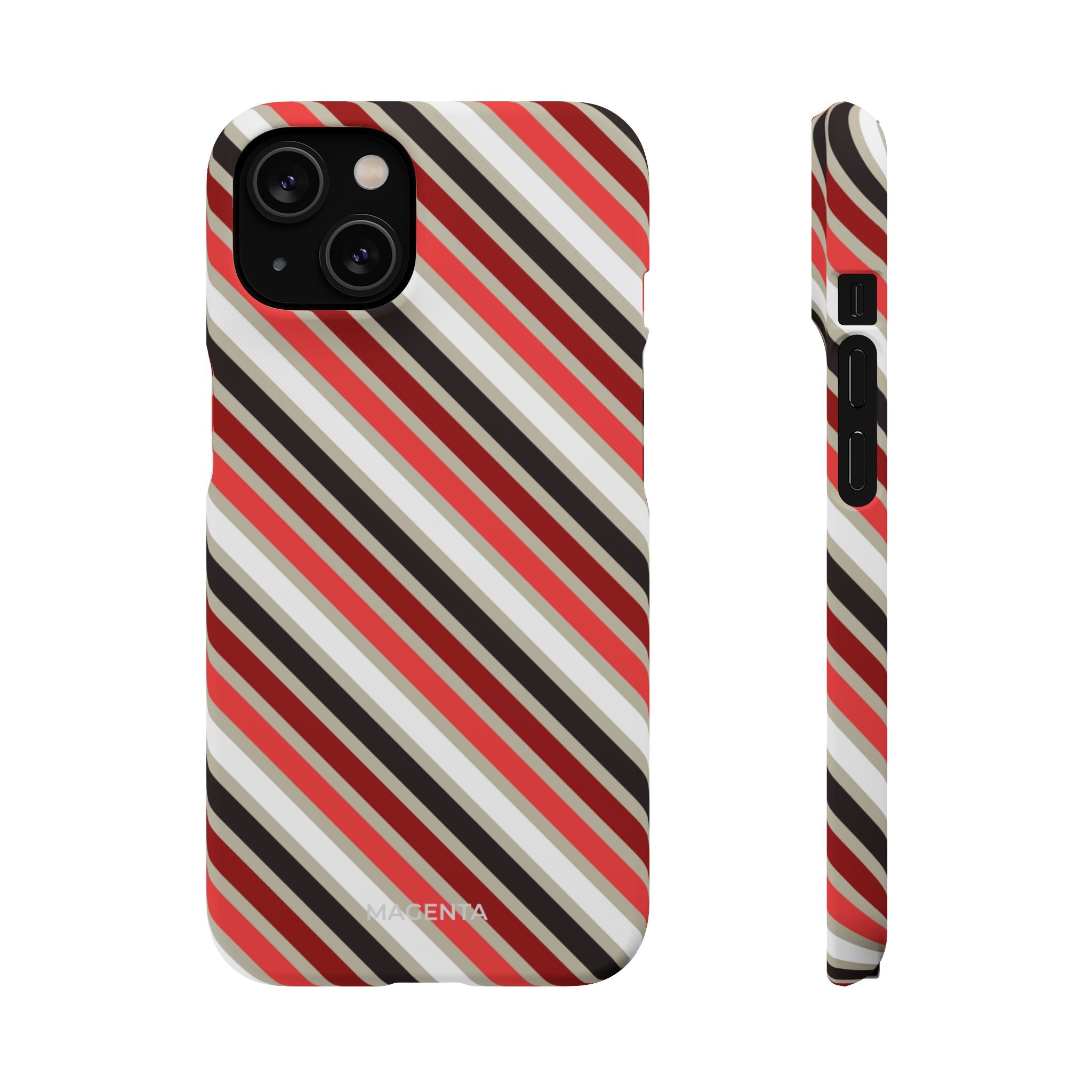 Red & Black Rhythm Snap Case