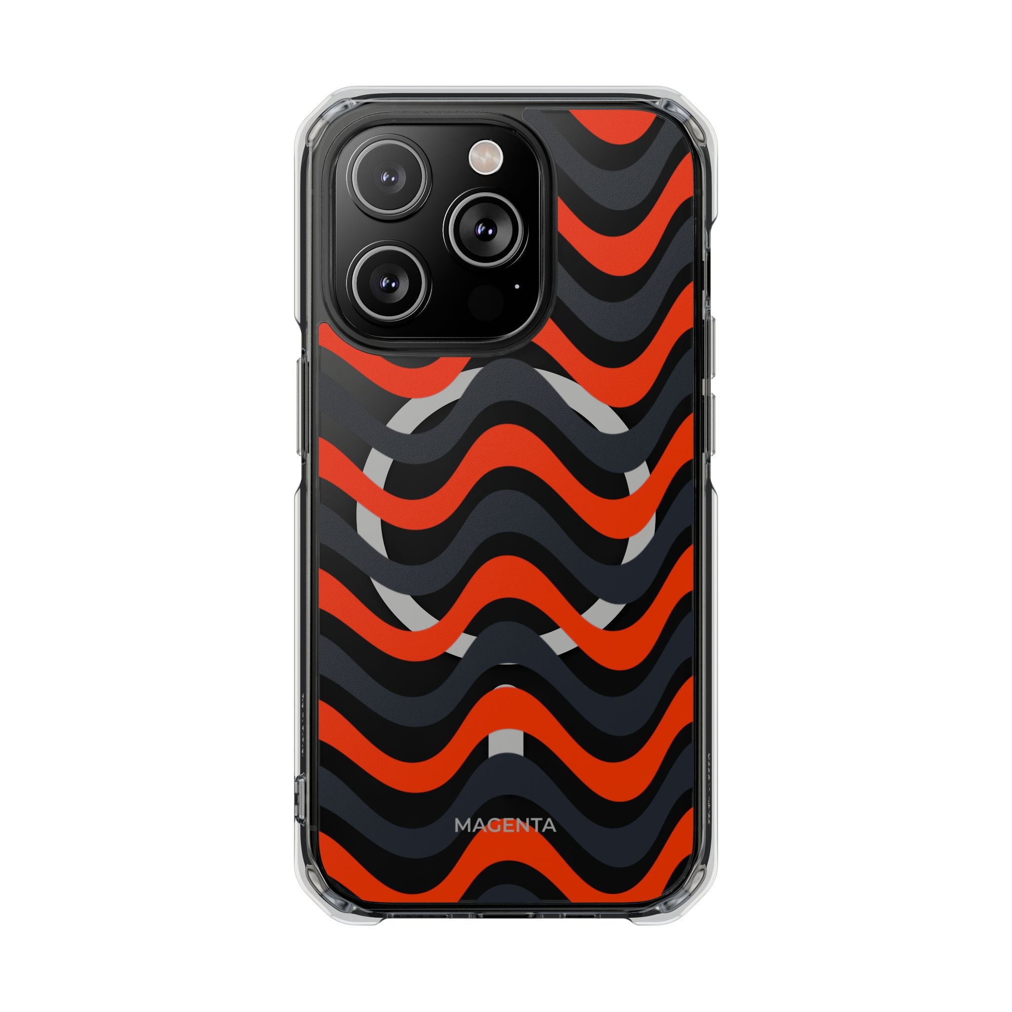 Black & Red Waves