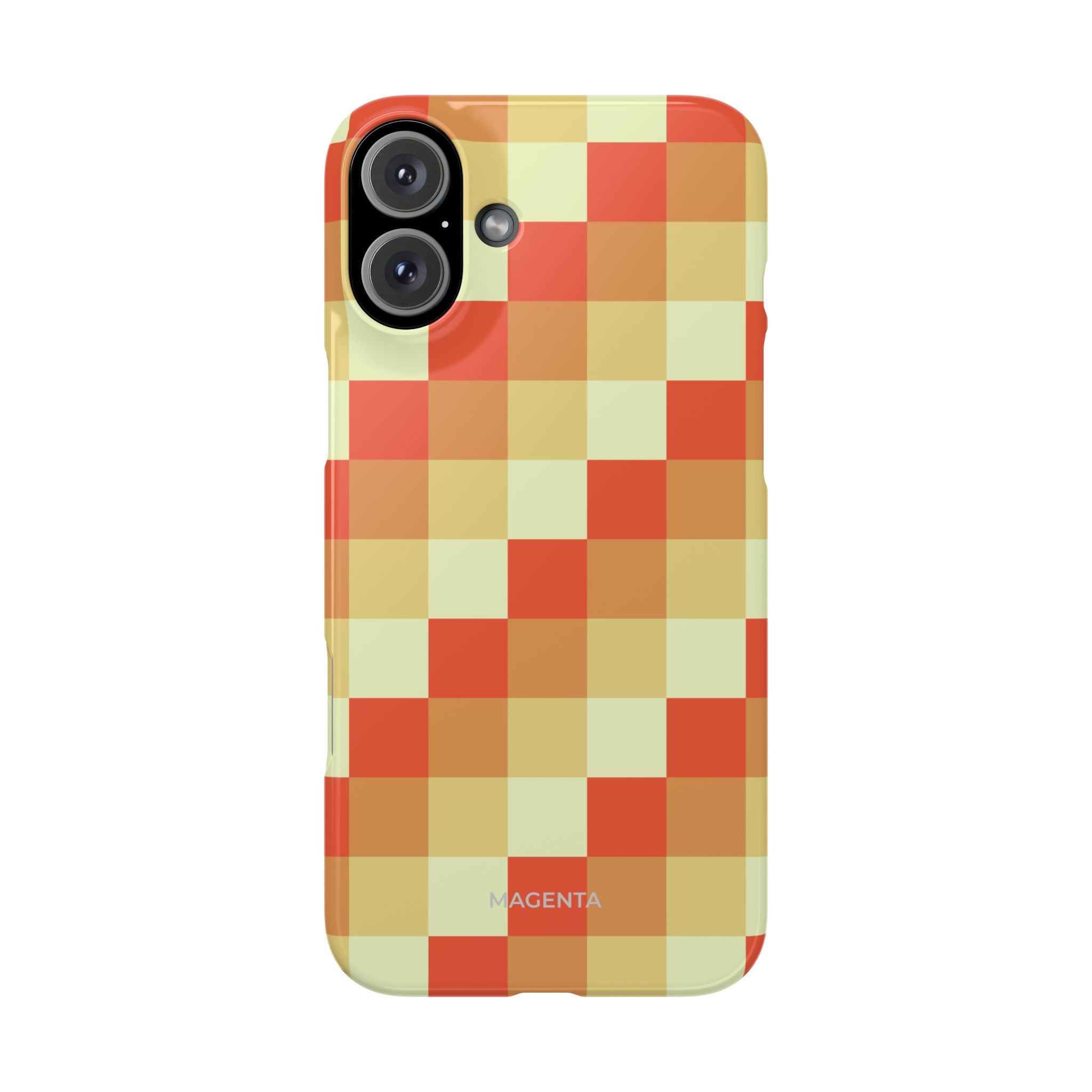 Pixelated Sunset Snap Case