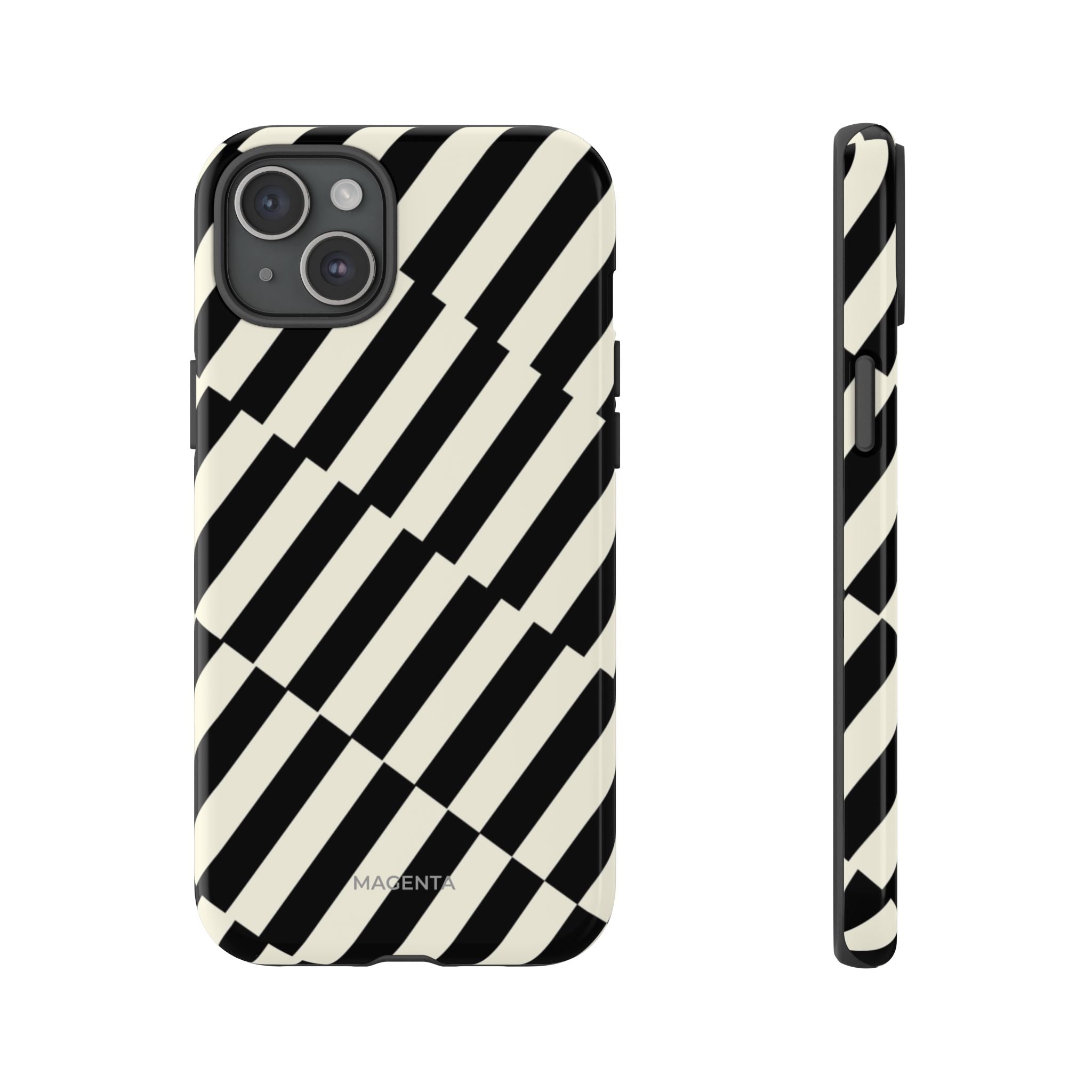 Black & White Crosswalk Tough Case