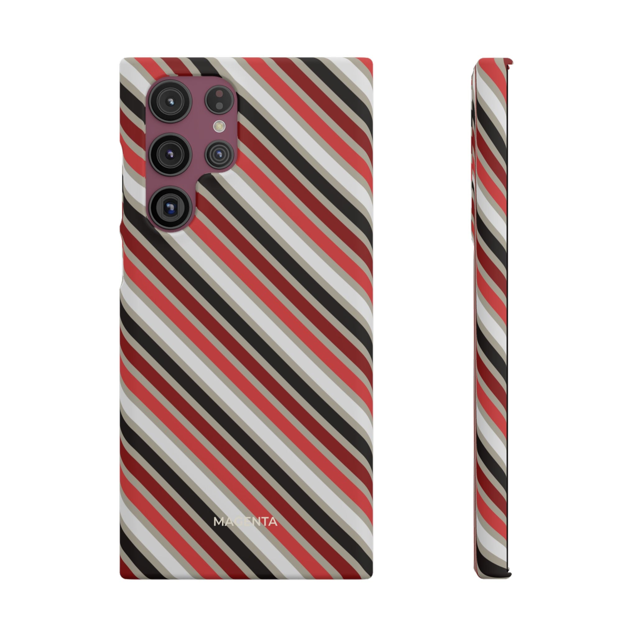Red & Black Rhythm Snap Case