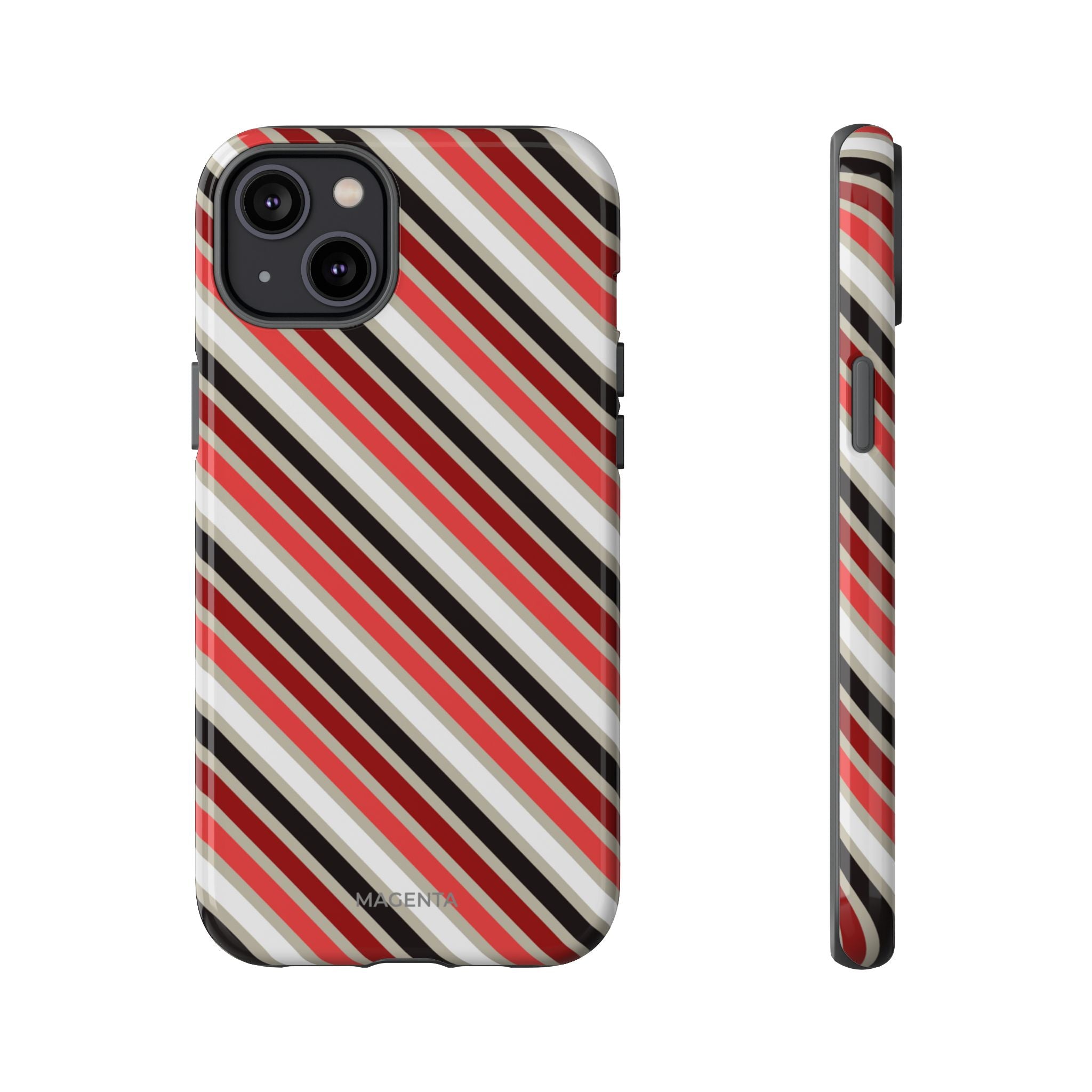 Red-Black Rhythm Tough Case