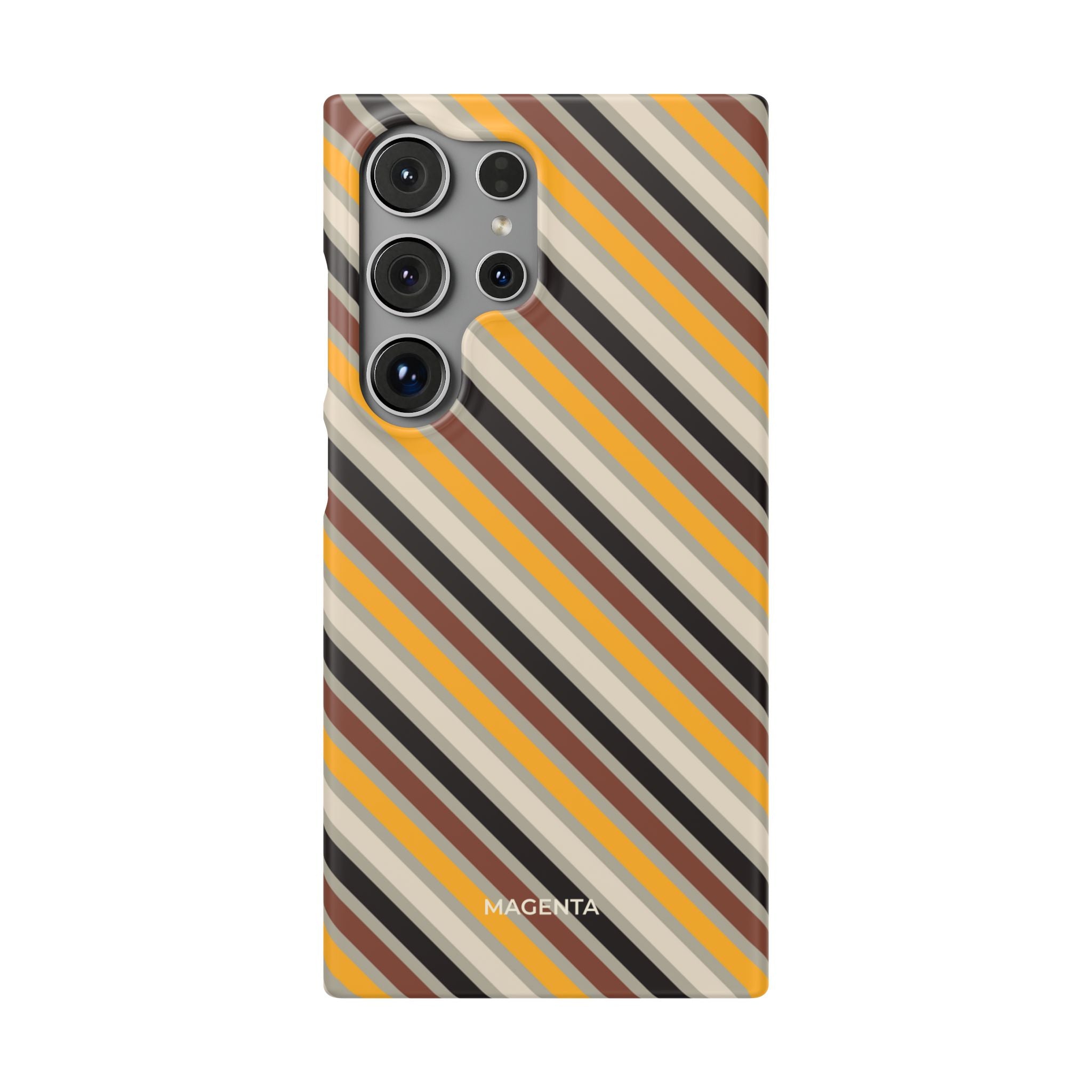 Earthy Stripes Snap Case