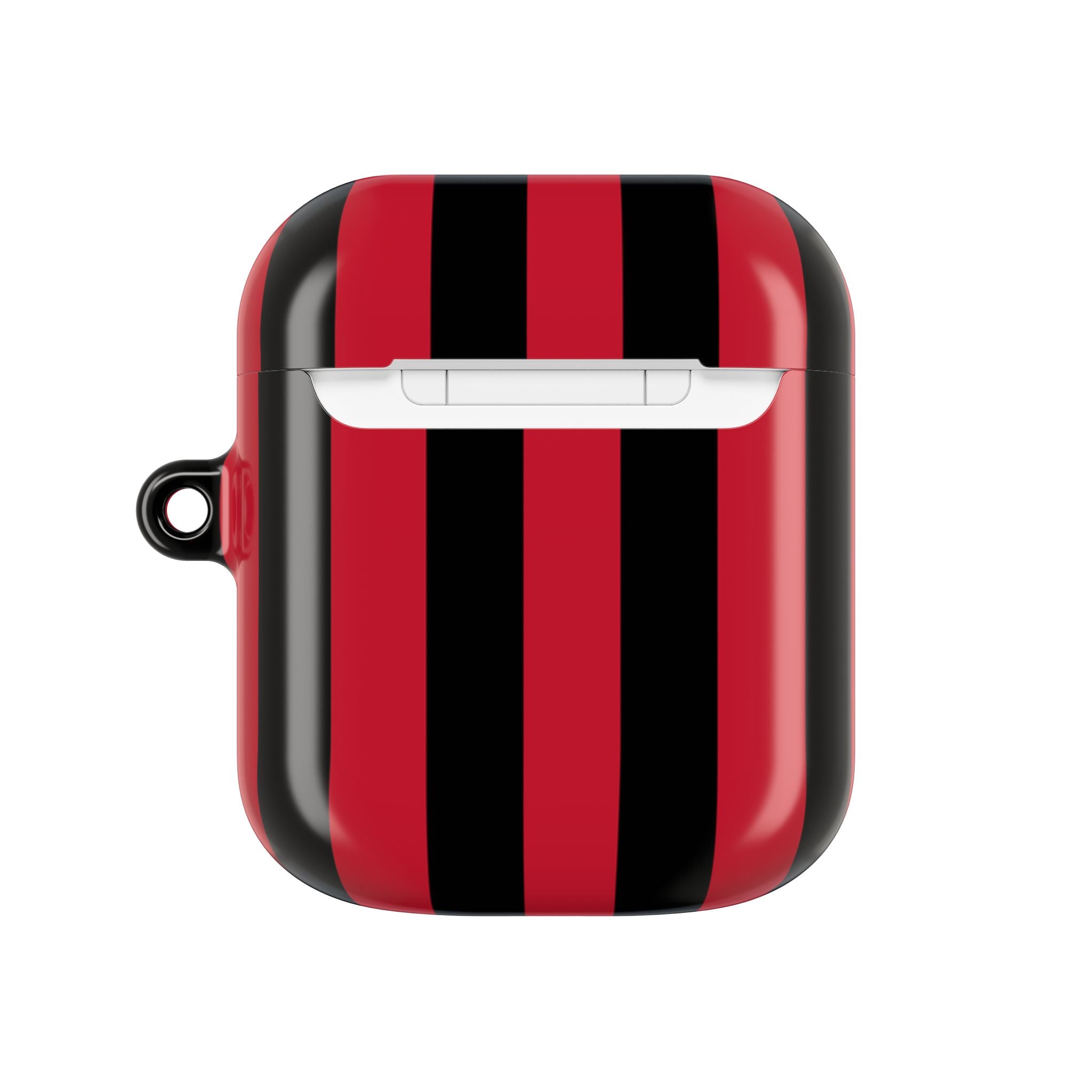 Red & Black Stripes AirPods Gen 2 Case
