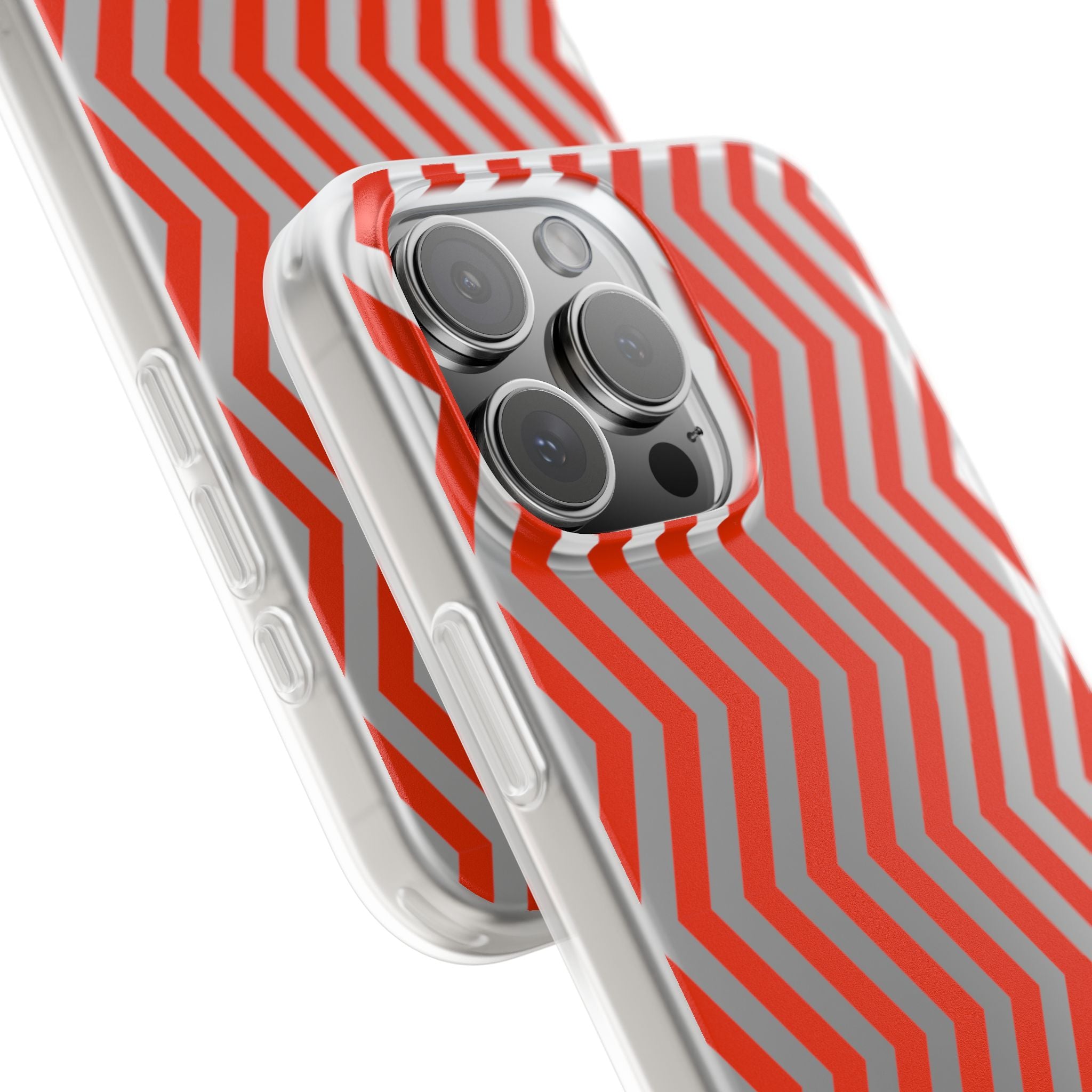 Red Chevron Flexi Case