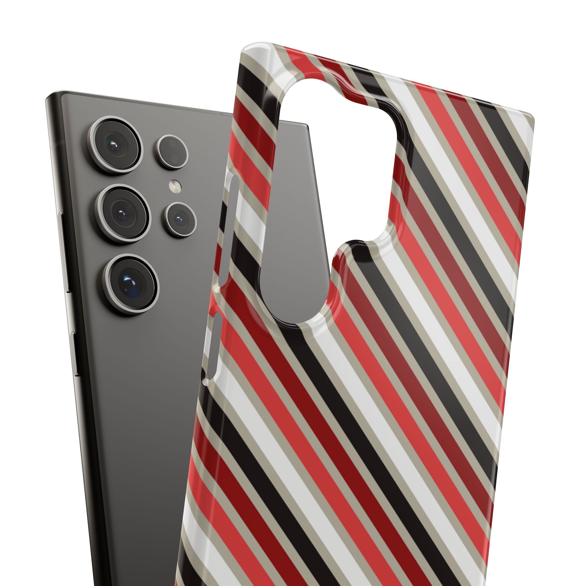 Red & Black Rhythm Snap Case
