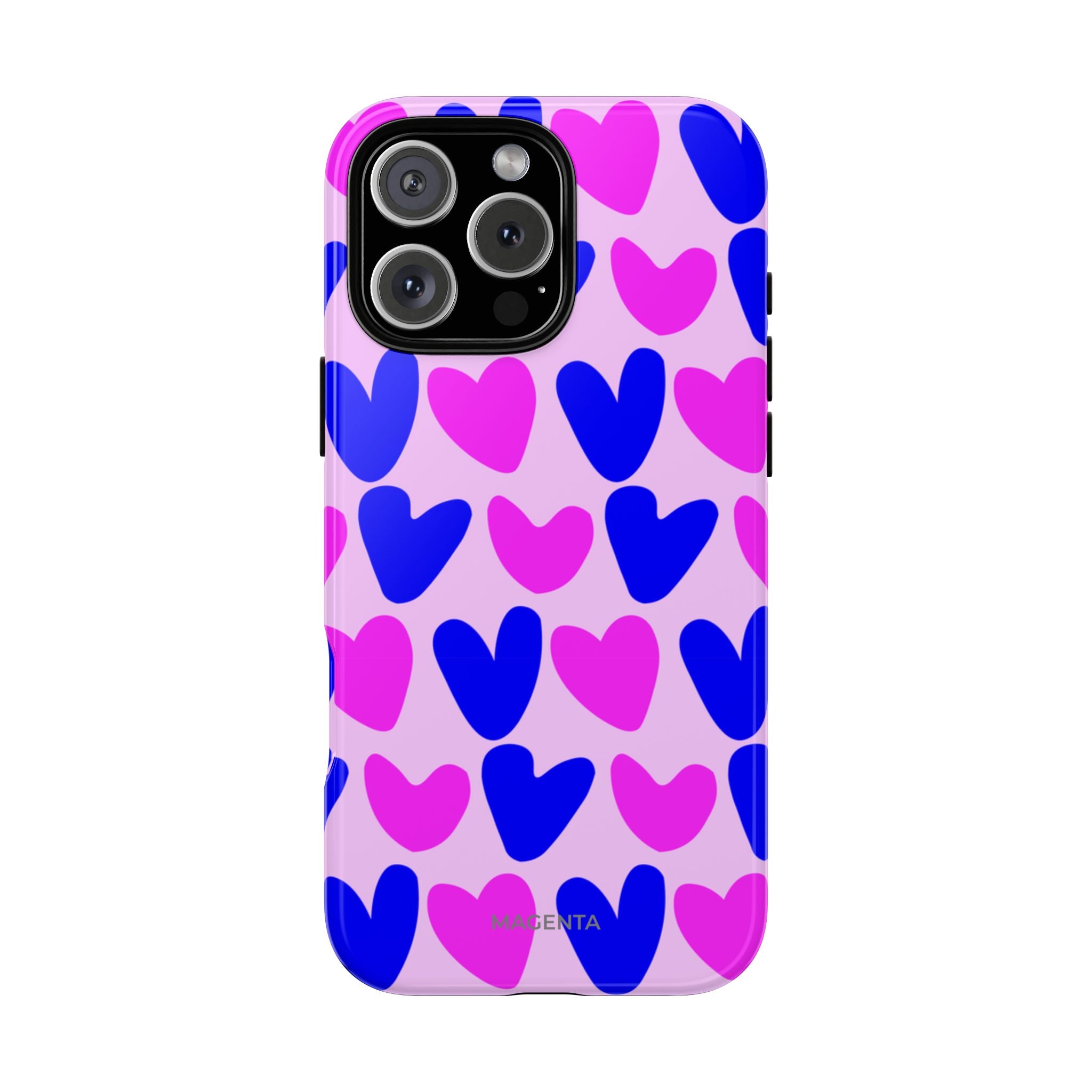 Neon Pop Hearts Tough Case