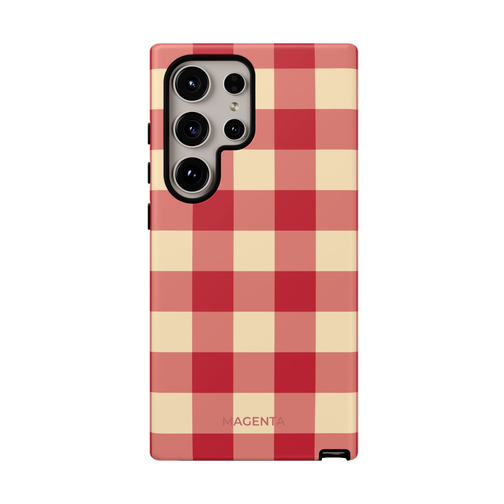 Red and Cream Checker