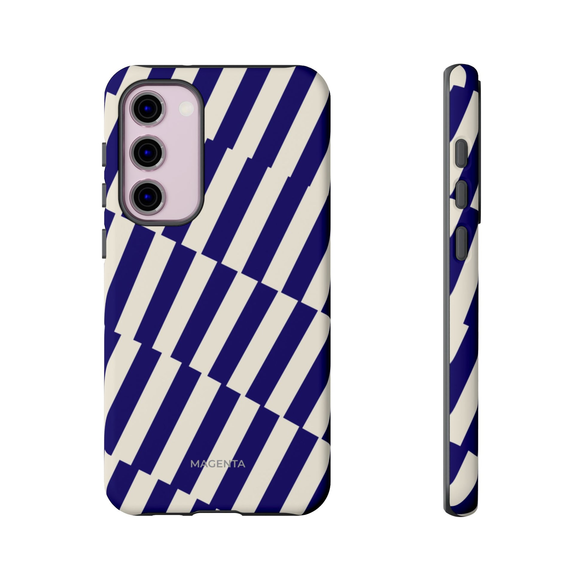 Deep Blue Crosswalk Tough Case