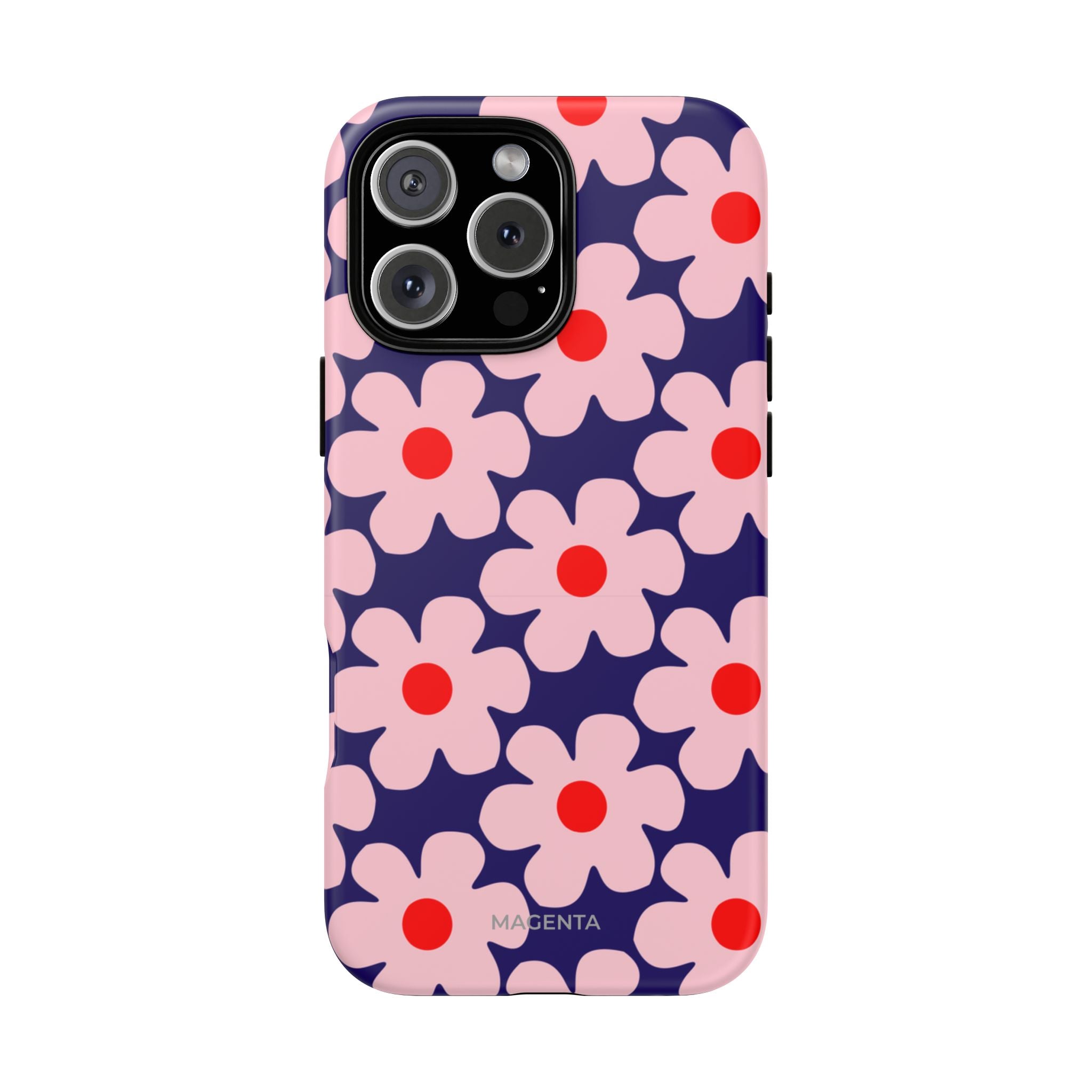 Minimal Pale Pink Flowers Tough Case