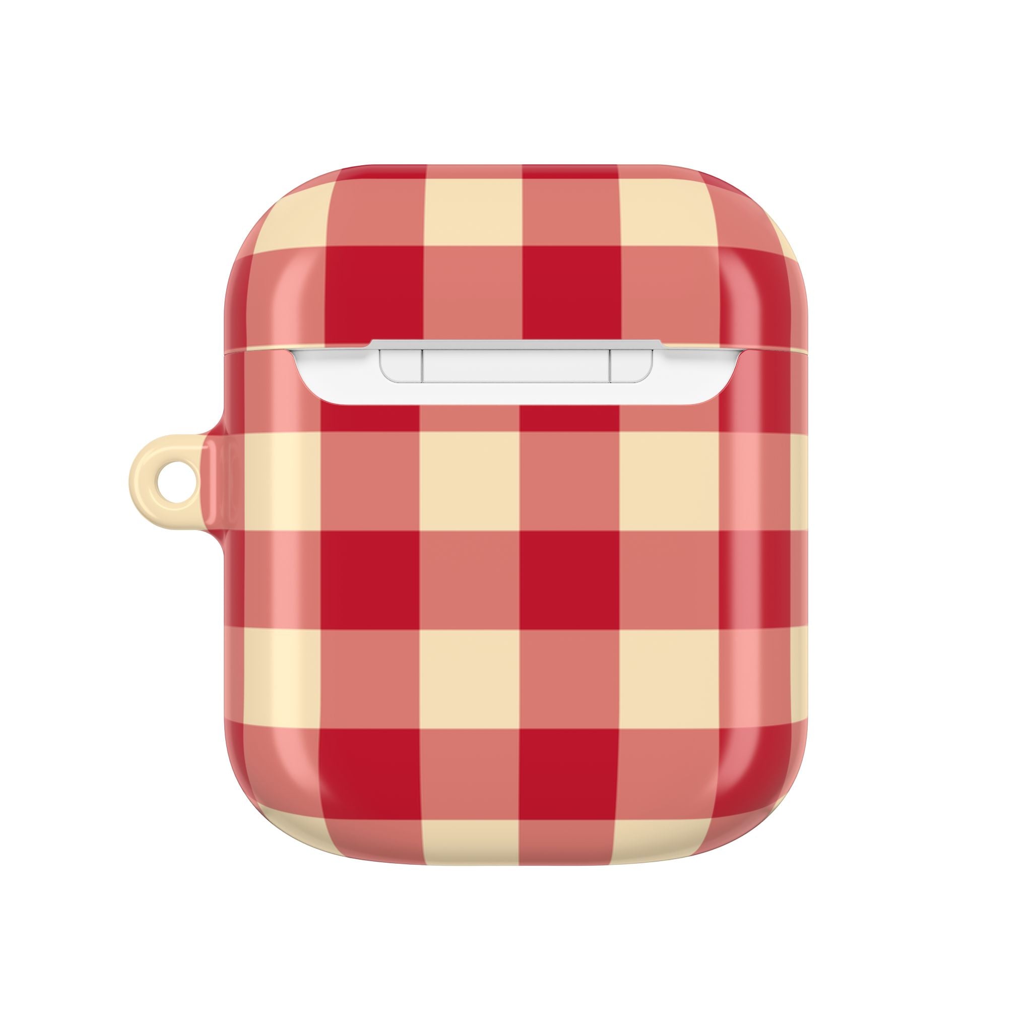 Red Plaid AirPods Gen 2 Case