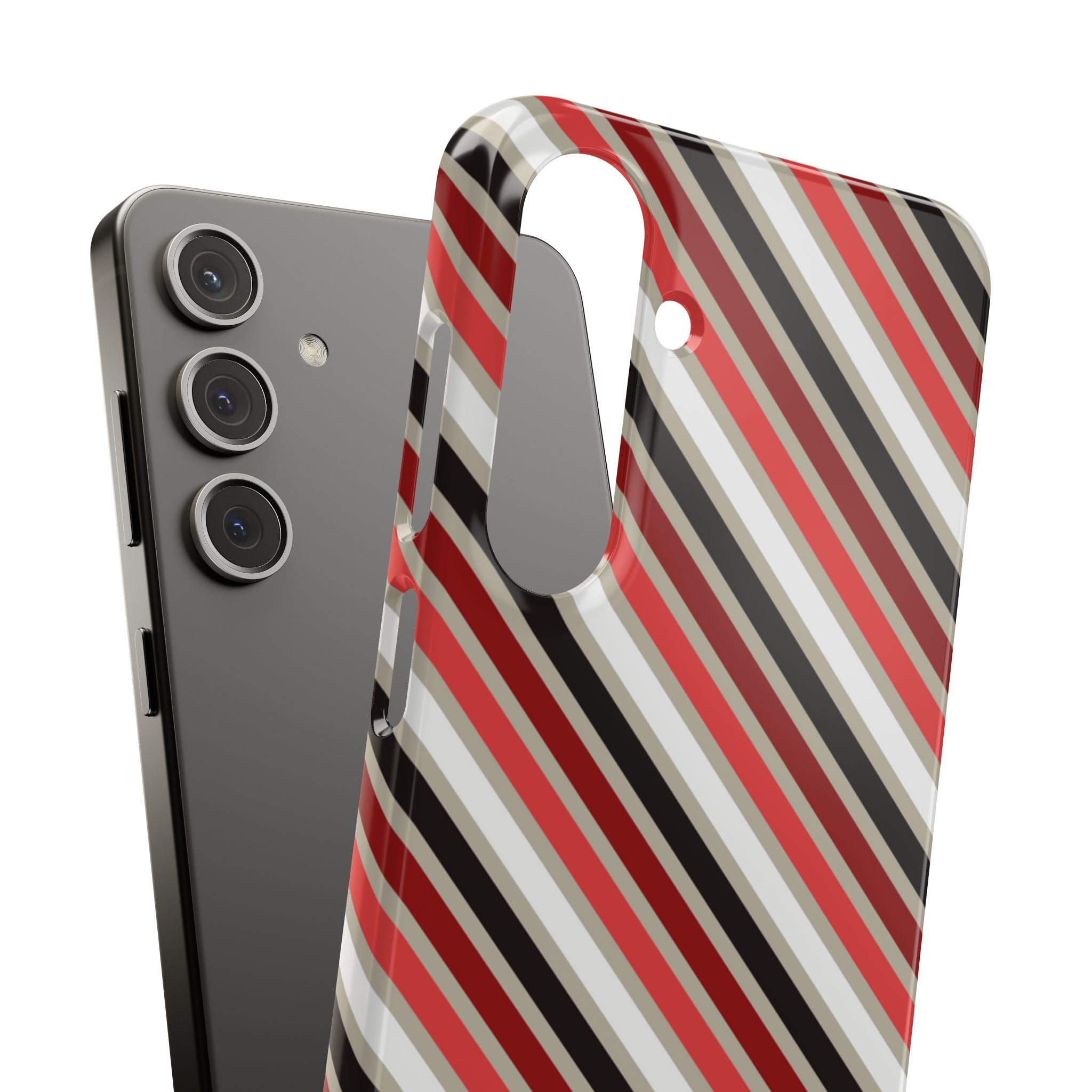 Red & Black Rhythm Snap Case