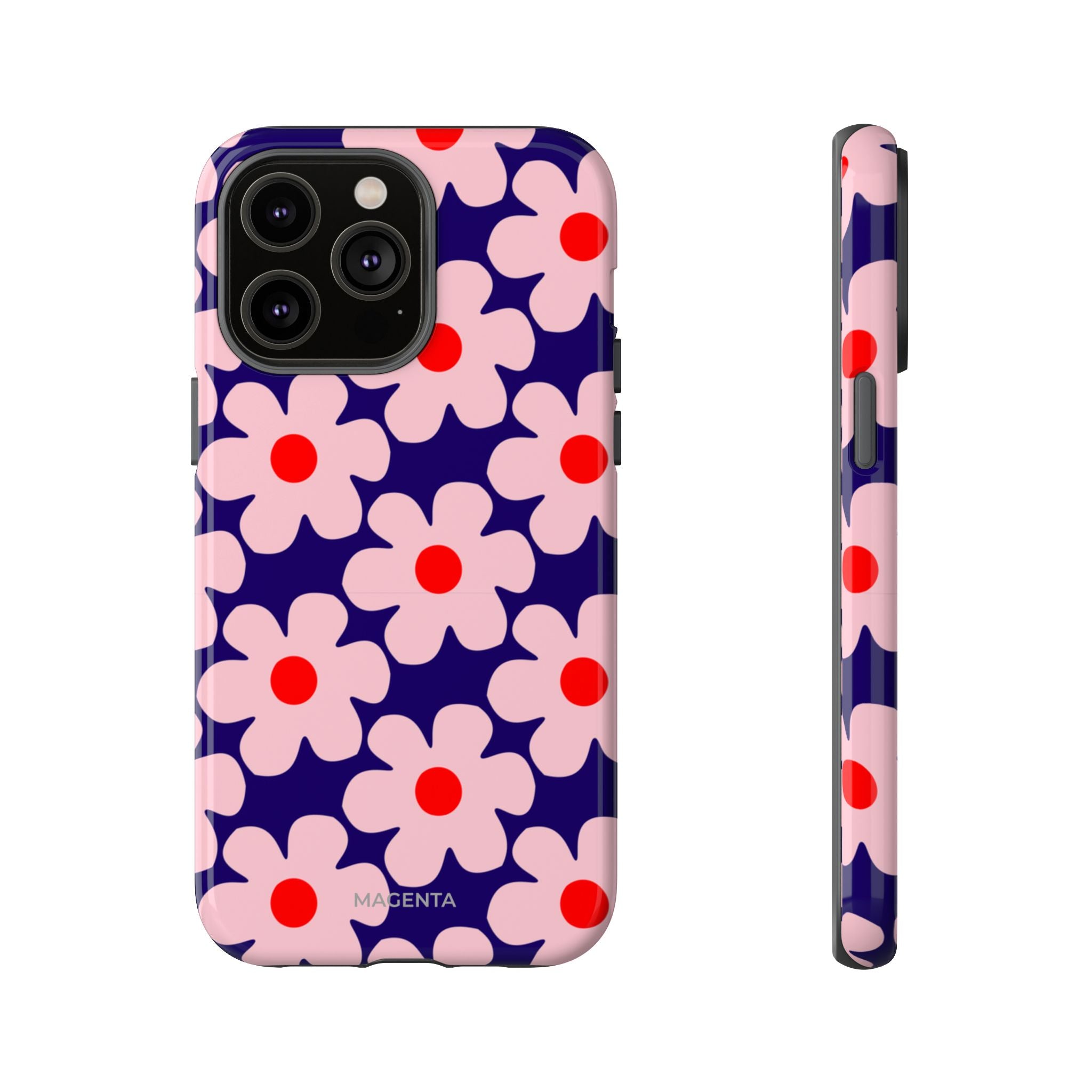 Minimal Pale Pink Flowers Tough Case