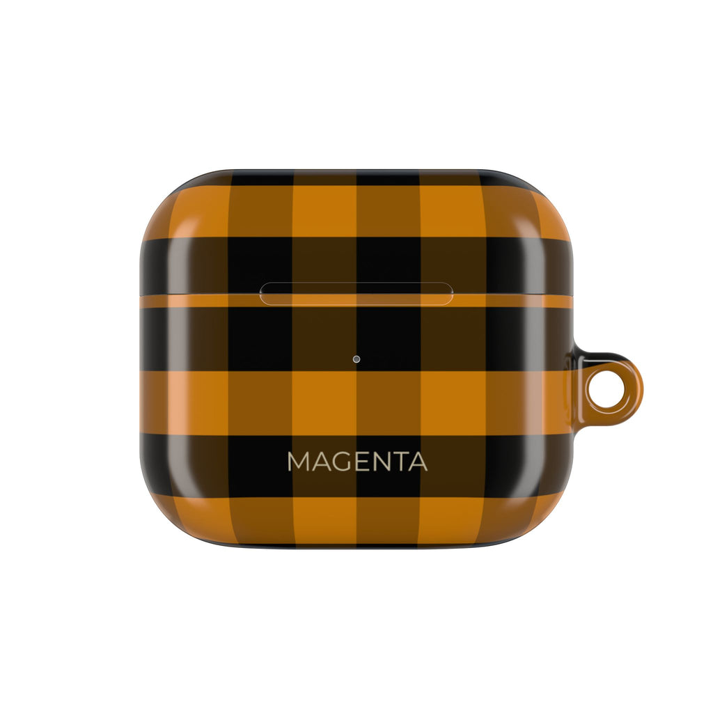 Golden Plaid AirPods Gen 3 Case