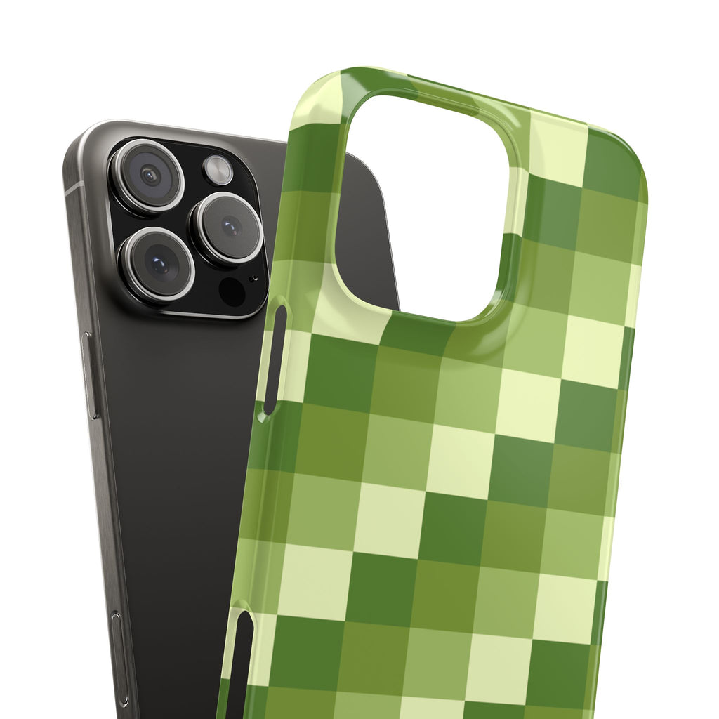Mossy Grid Snap Case