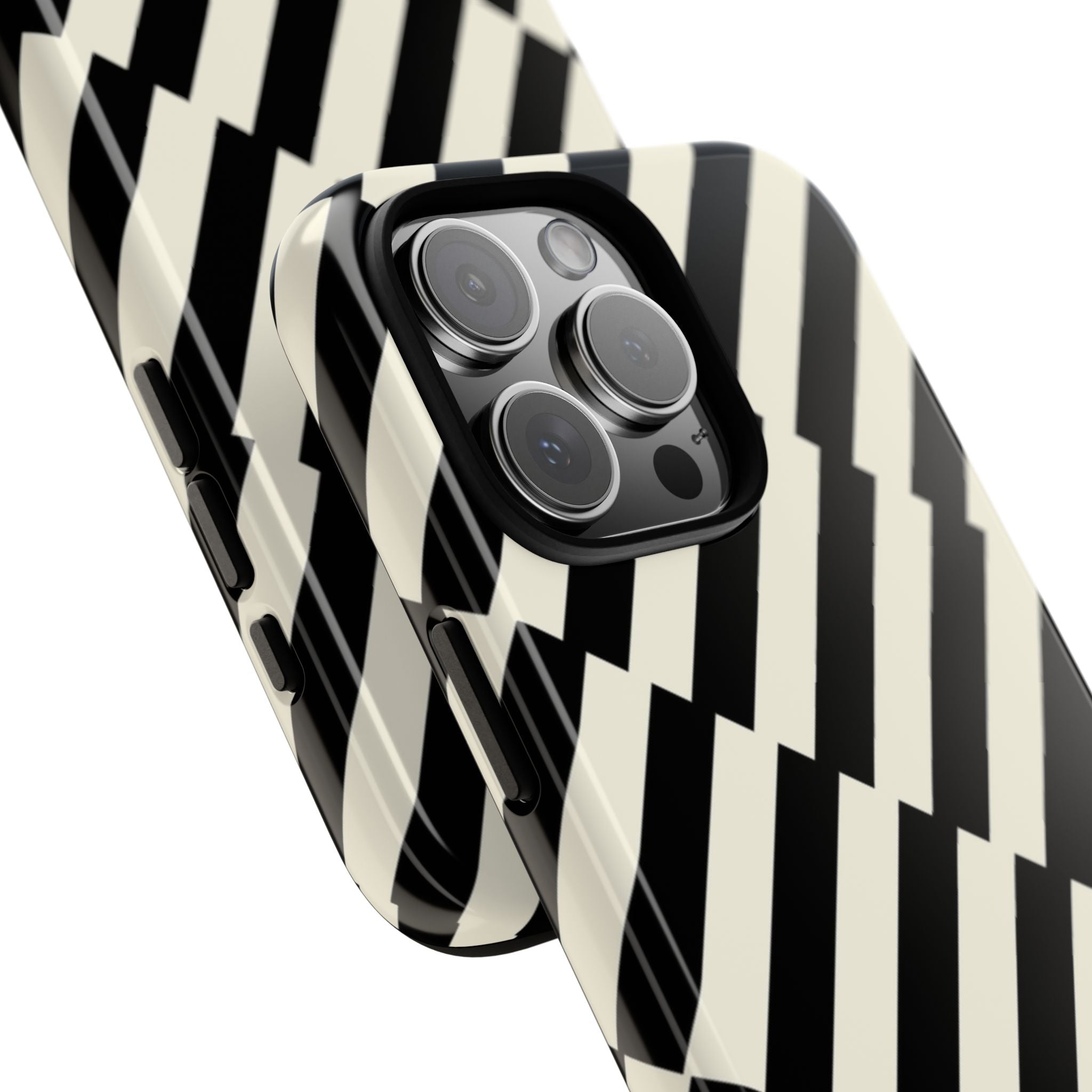 Black & White Crosswalk Tough Case