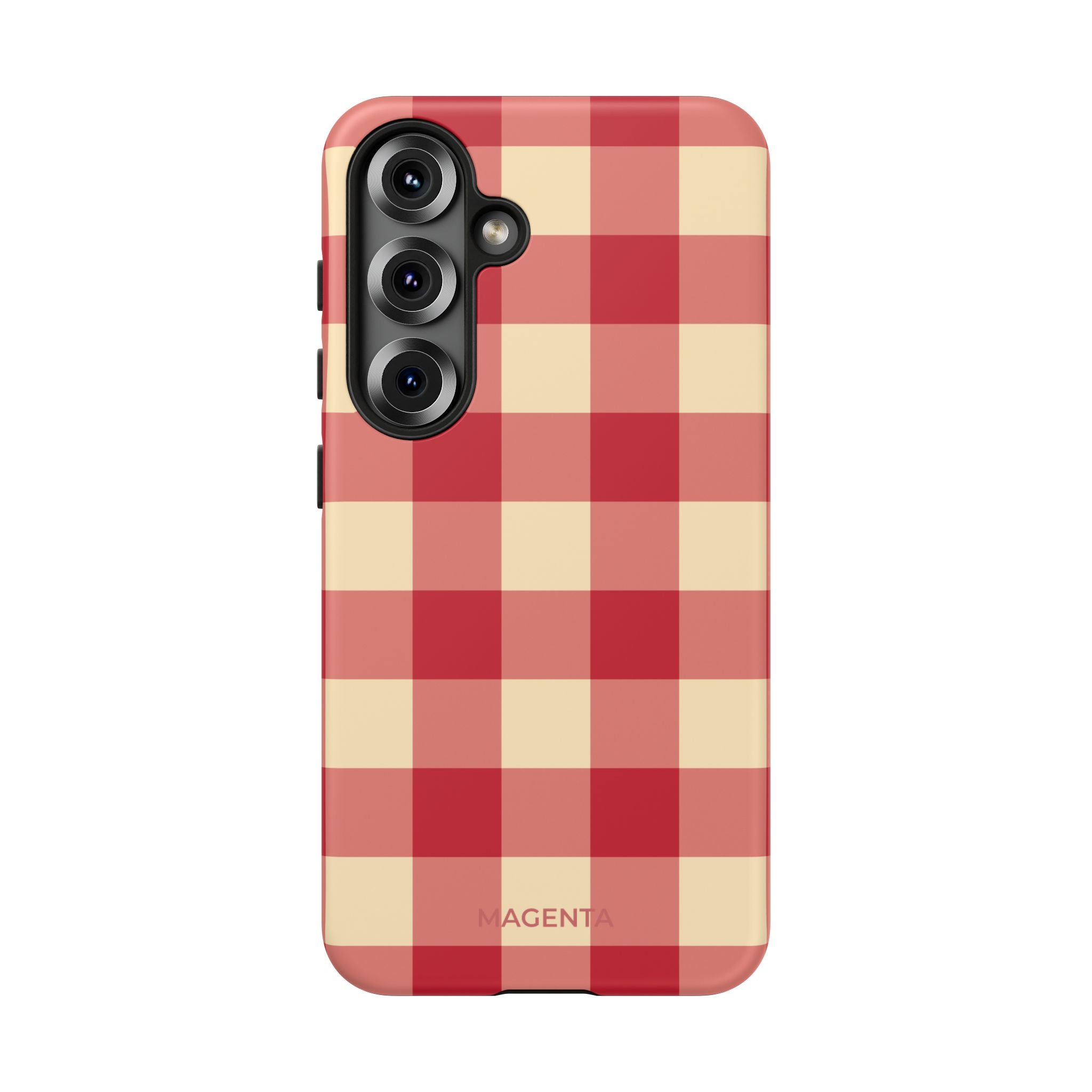 Red and Cream Checker