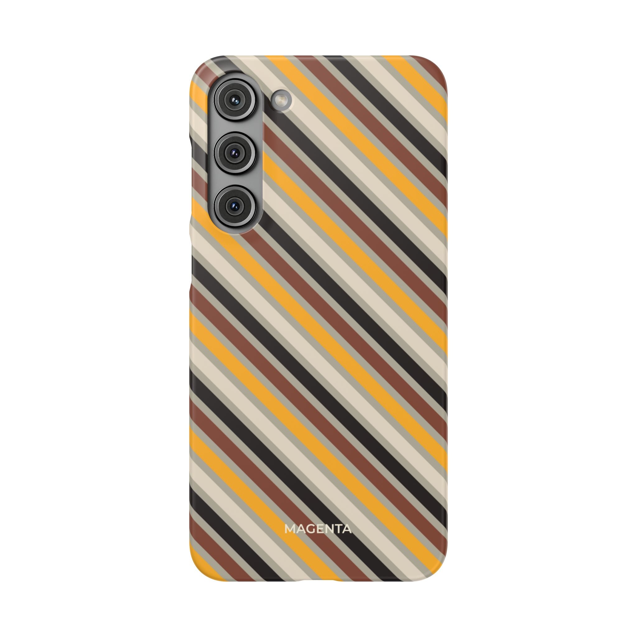 Earthy Stripes Snap Case