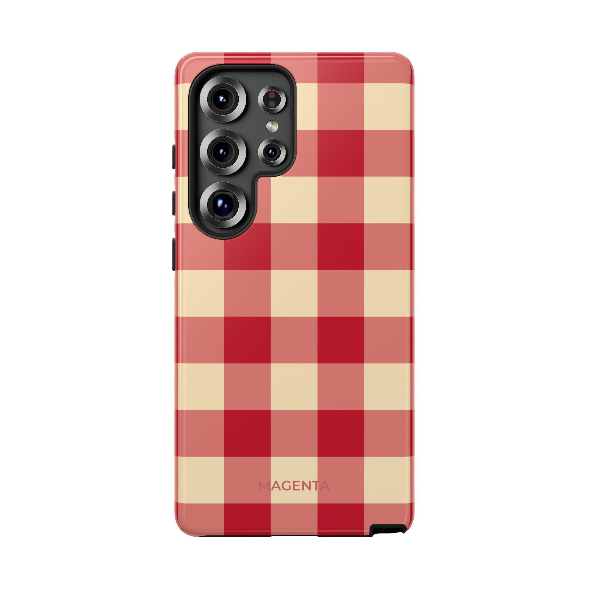 Red and Cream Checker