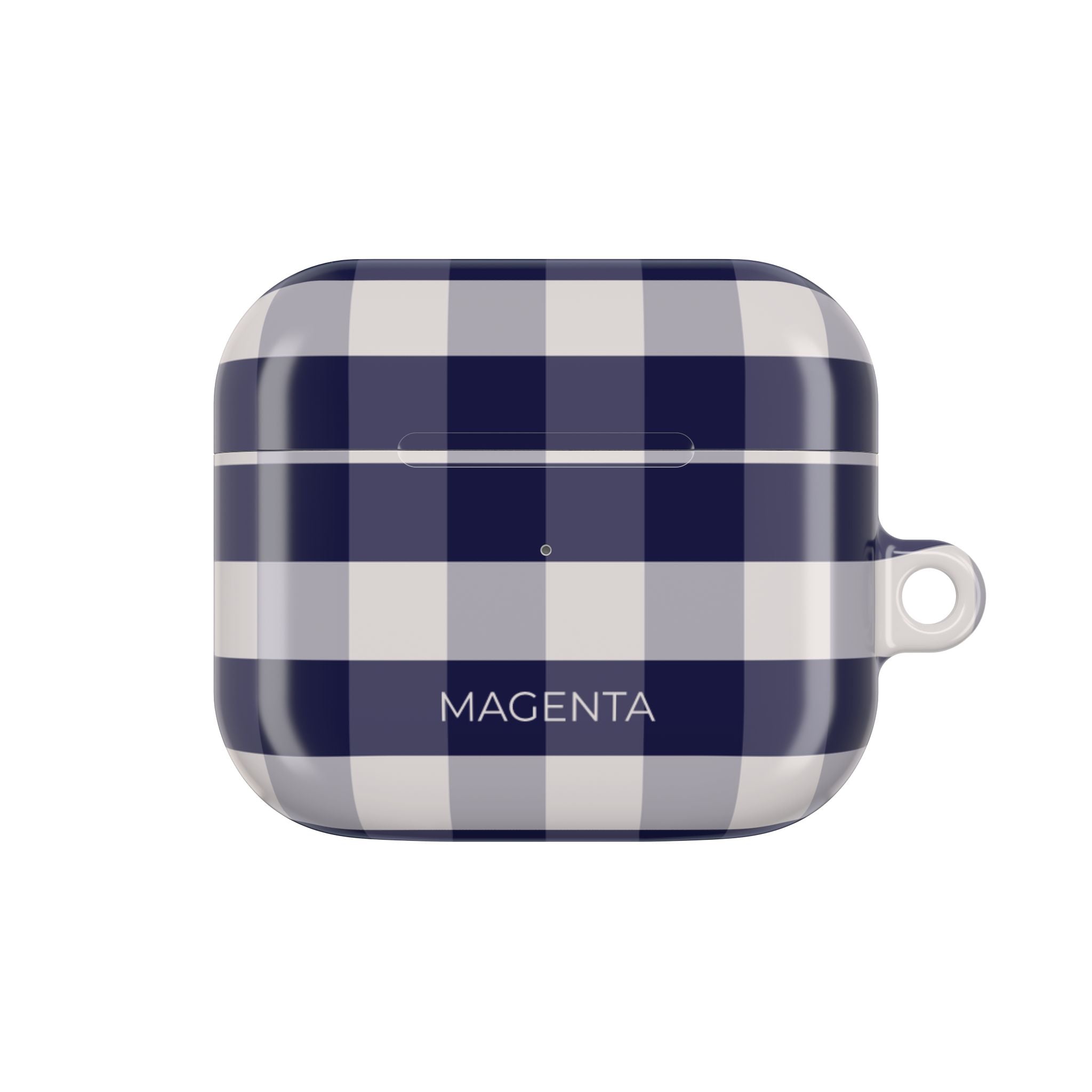 Navy Plaid AirPods Gen 3 Case