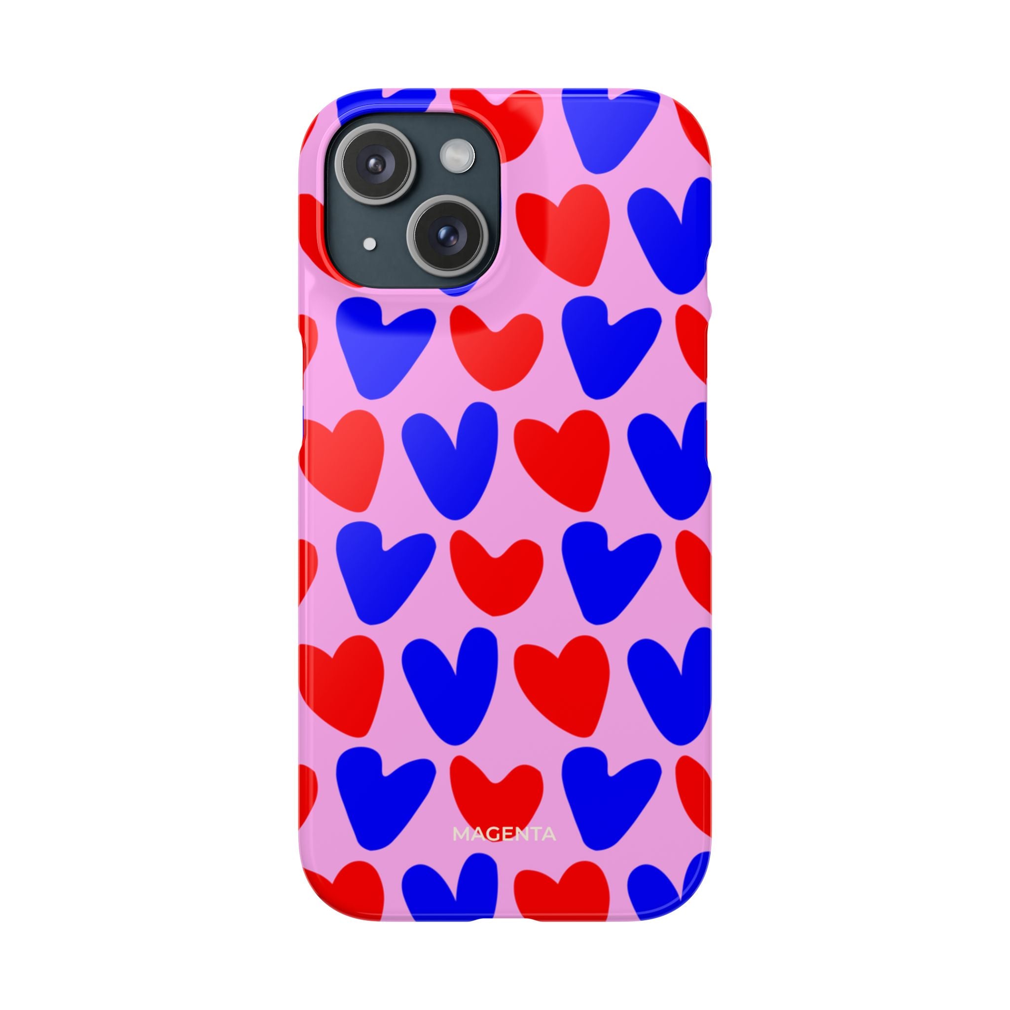 Zesty Hearts Snap Case