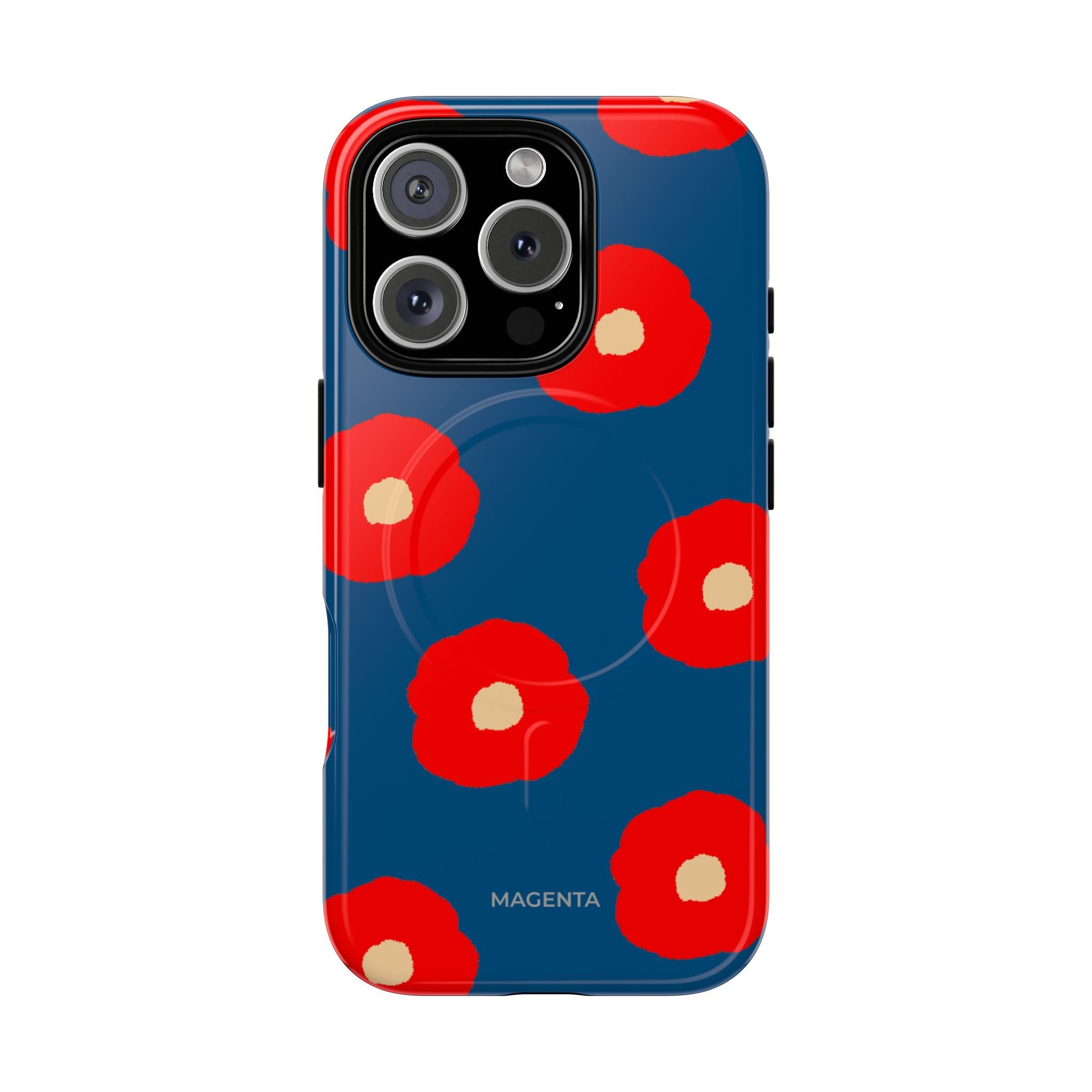 Oceanic Poppies Tough Mag Case
