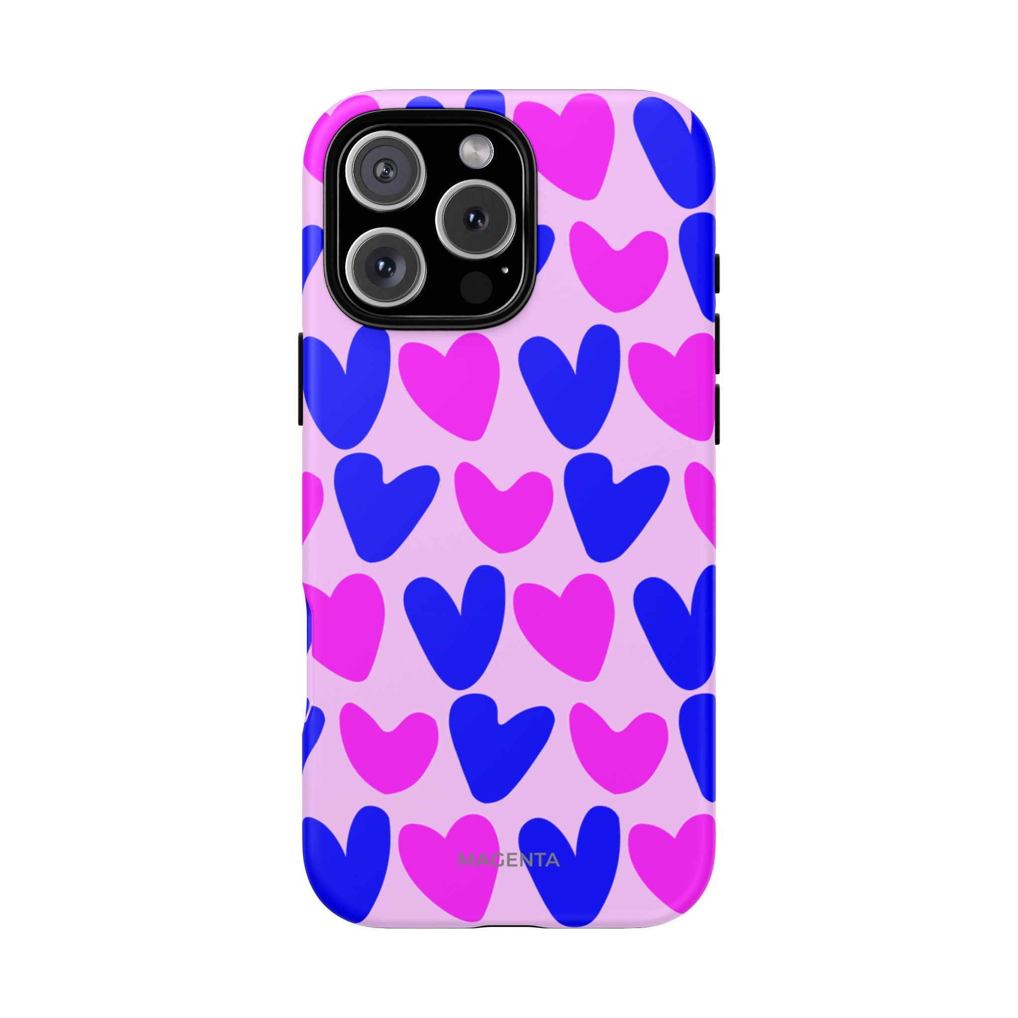 Neon Pop Hearts Tough Case