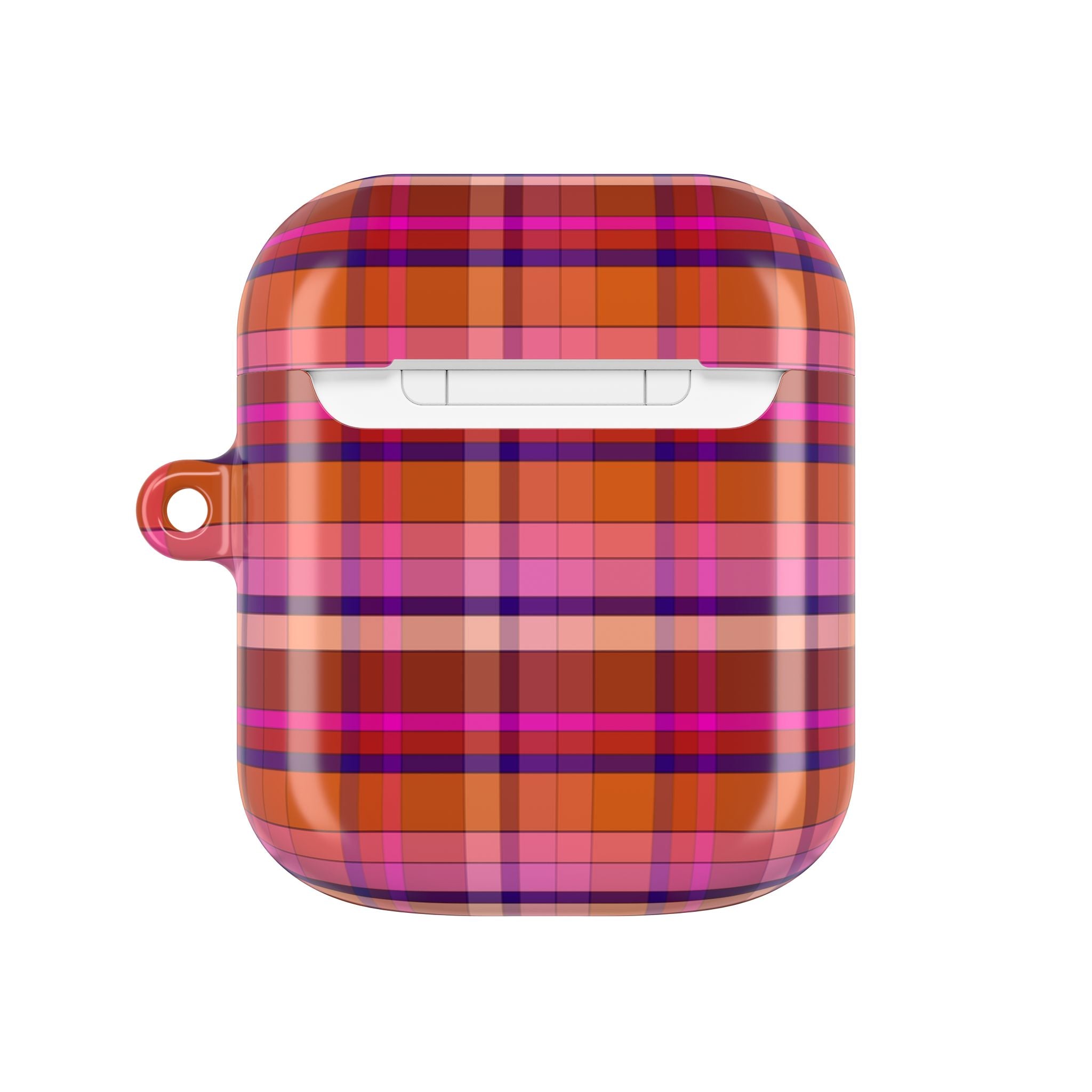 Blush Tartan Plaid AirPods Gen 2 Case