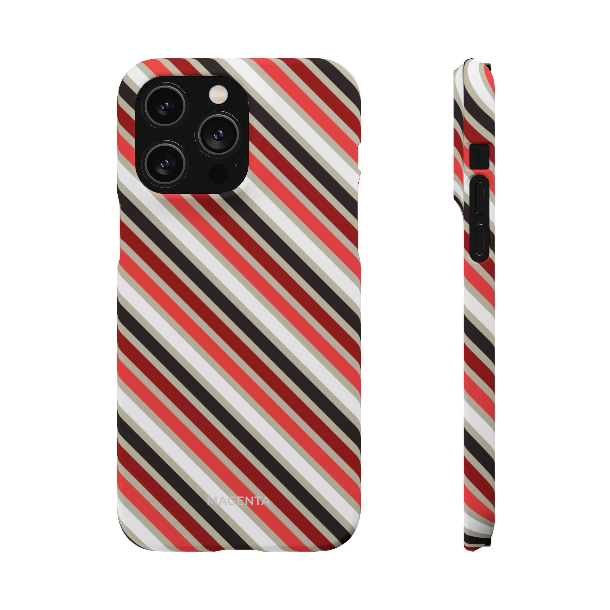 Red & Black Rhythm Snap Case