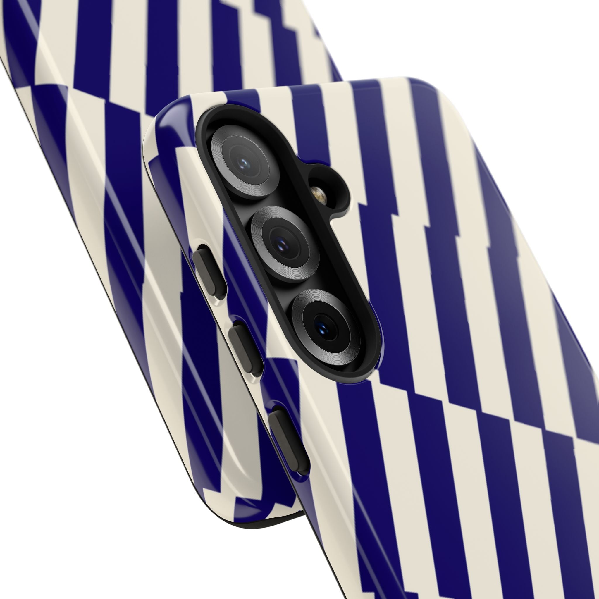 Deep Blue Crosswalk Tough Case